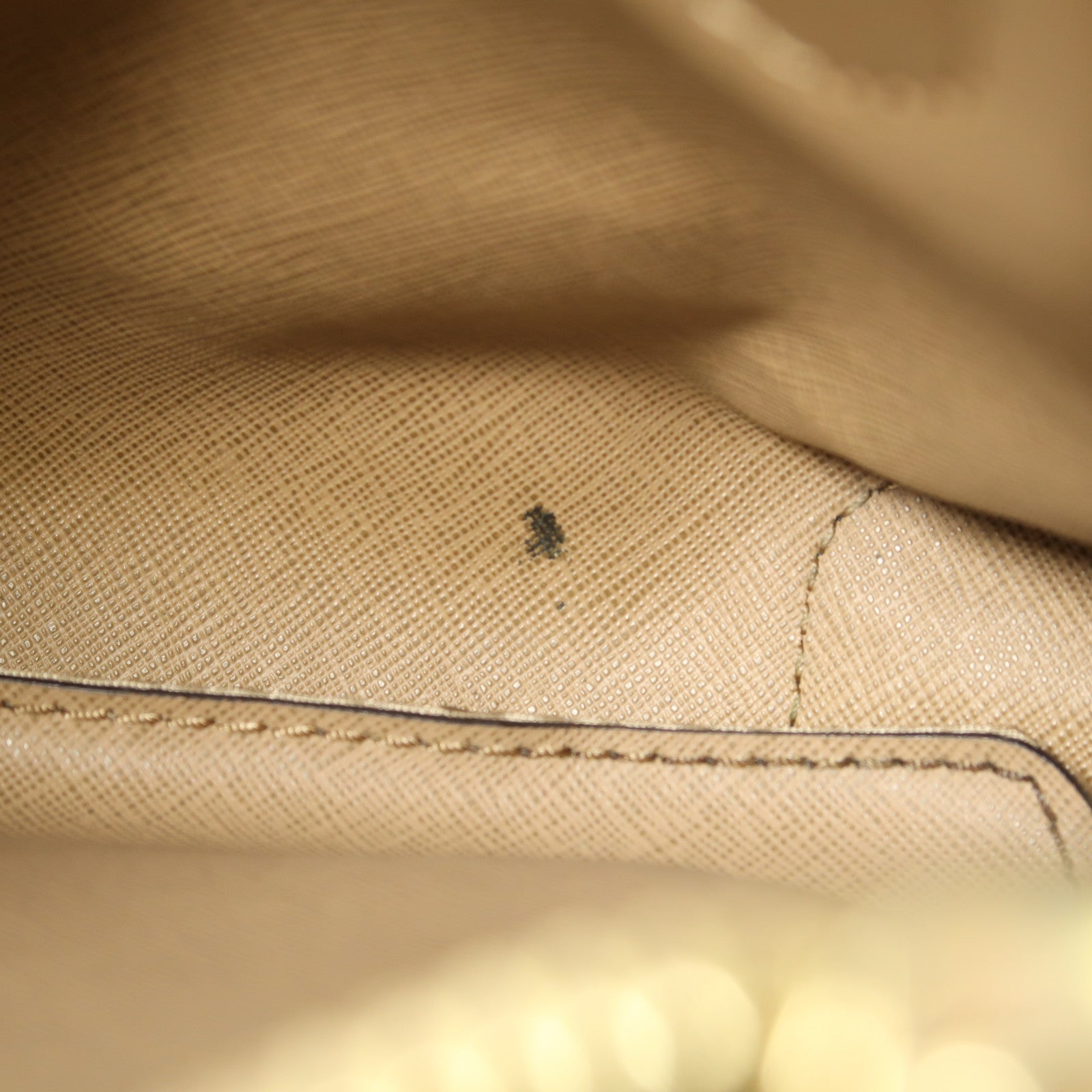 Michael Kors 牛皮皮革2 Way Shoulder Bag金扣手挽肩背兩用袋深藍色