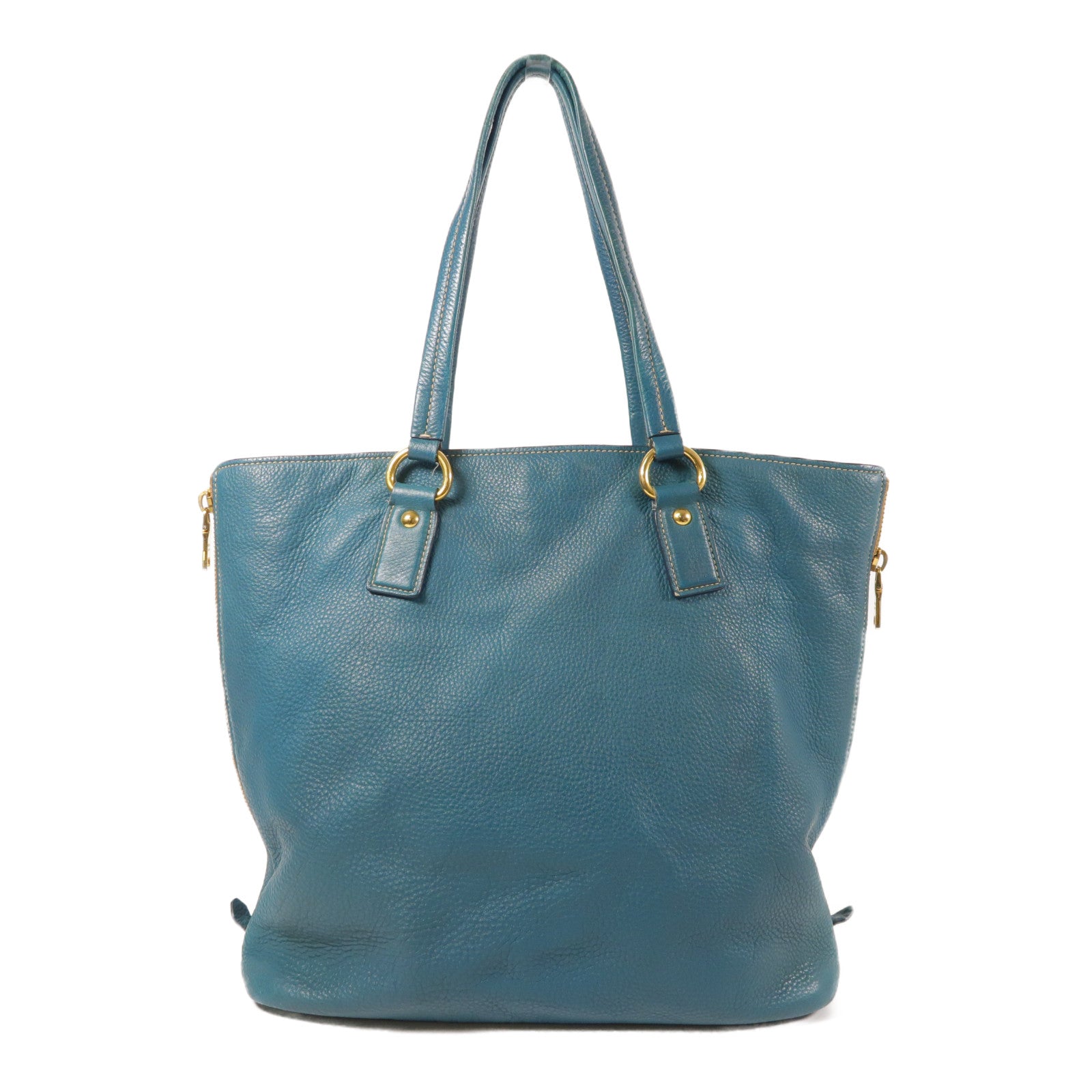 PRADA 牛皮皮革Shoulder Bag金扣肩背袋