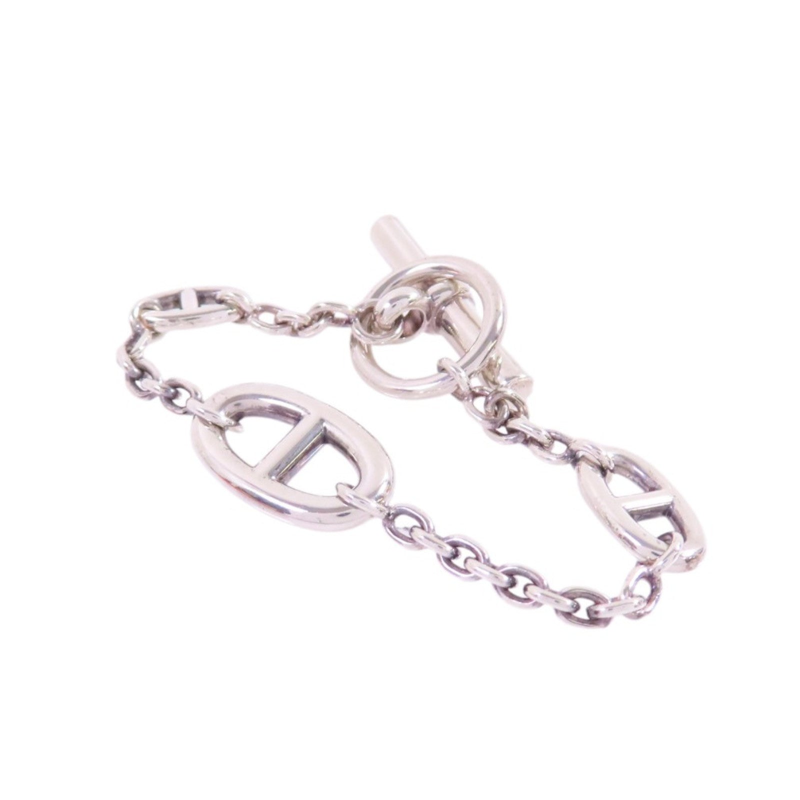 HERMES 925純銀Farandole Bracelet銀扣手鏈