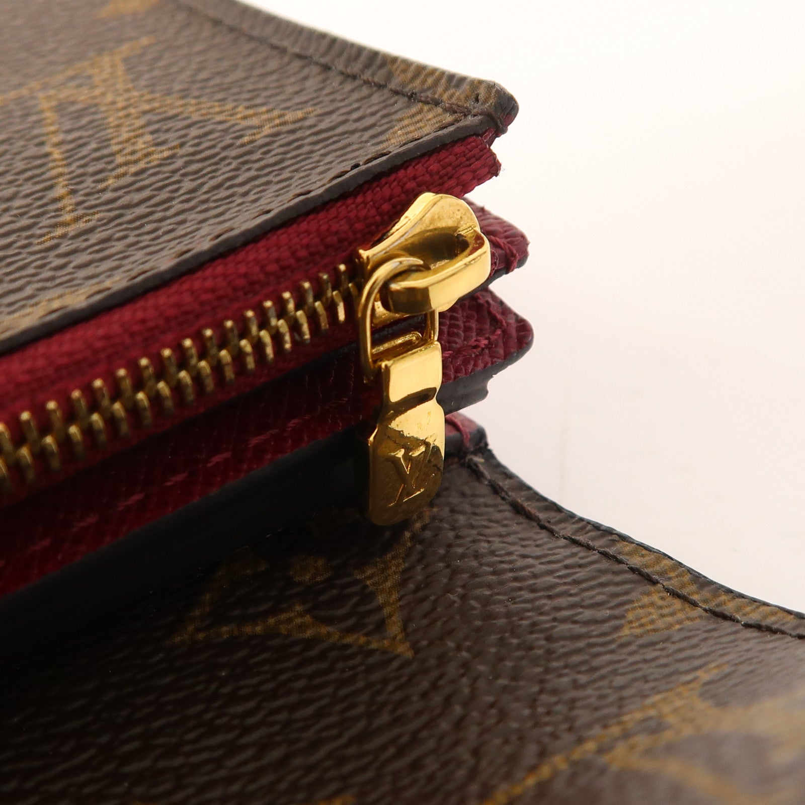 LOUIS VUITTON Monogram Ariane金扣錢包