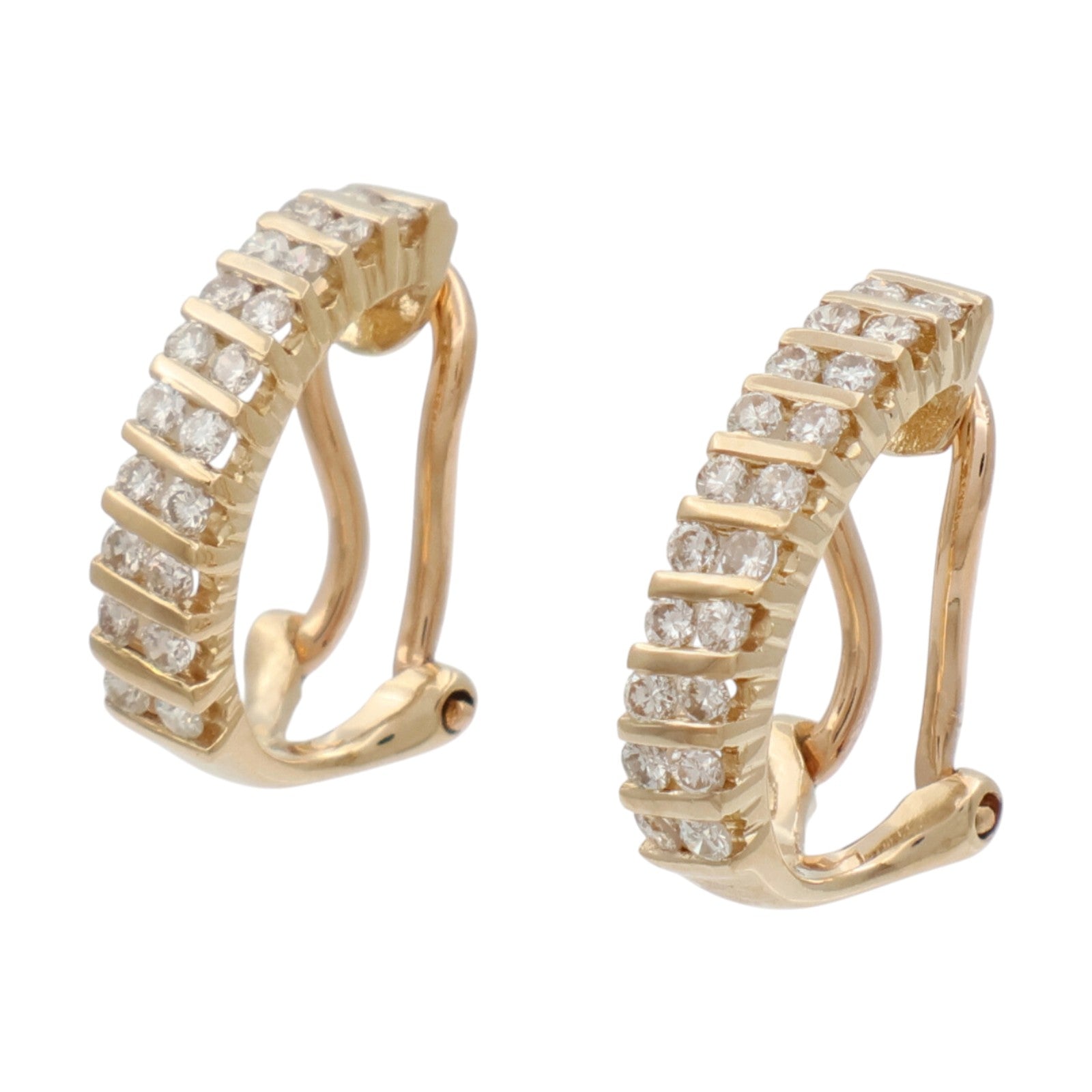 JEWELRY 18K黃金Diamond鑽石耳環