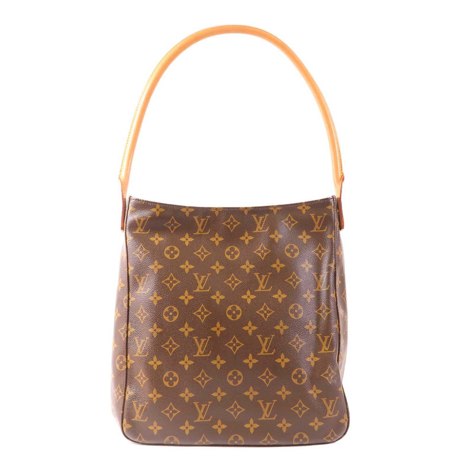 LOUIS VUITTON LV Looping GM Shoulder Bag M51145 Monogram Brown