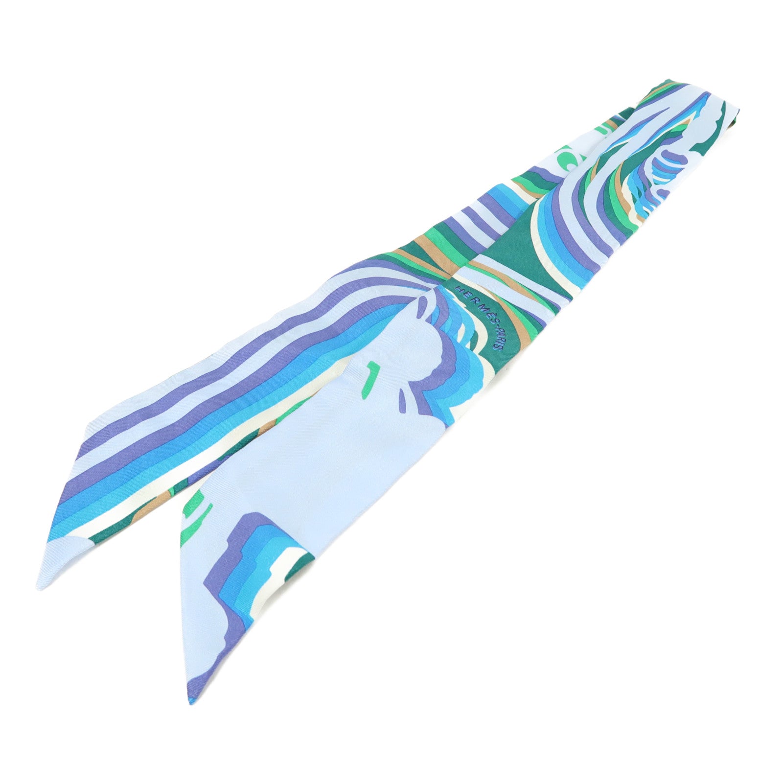 HERMES 絲質Twilly絲巾