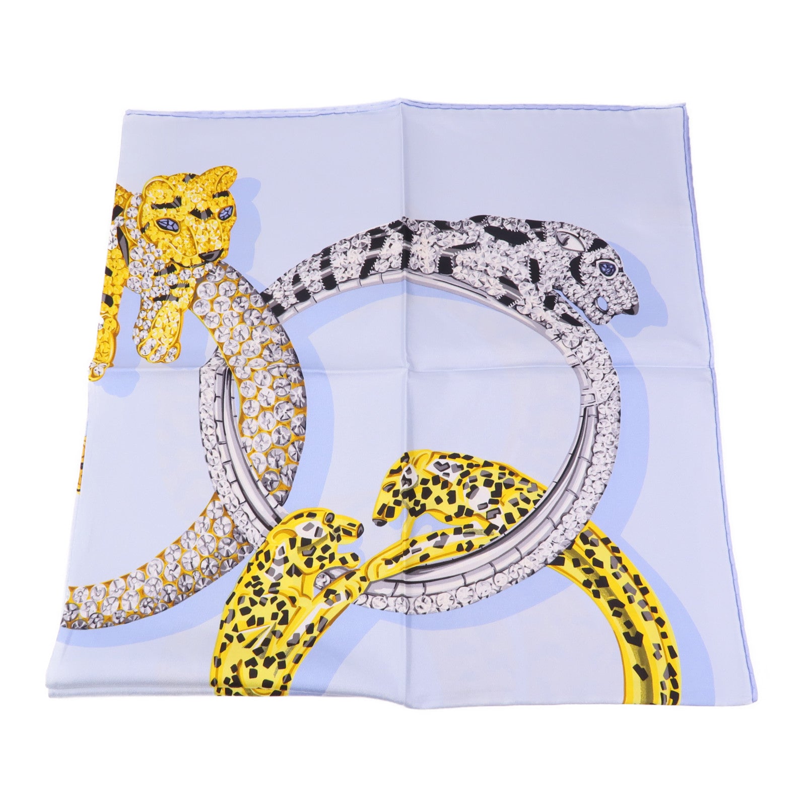 CARTIER 絲質Scarf絲巾