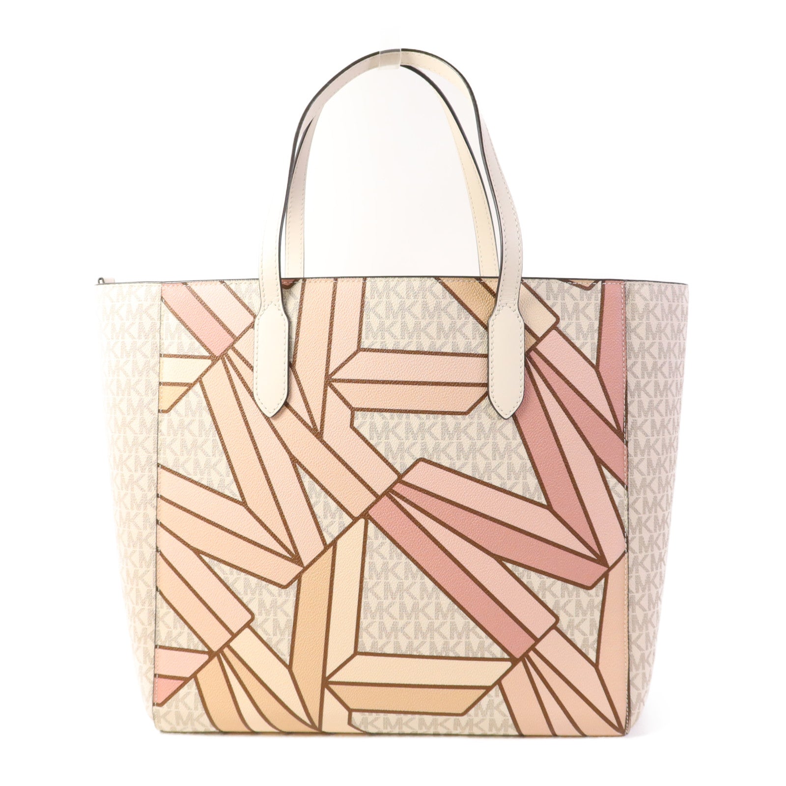 Michael Kors 塗層帆布Tote Bag金扣手挽袋