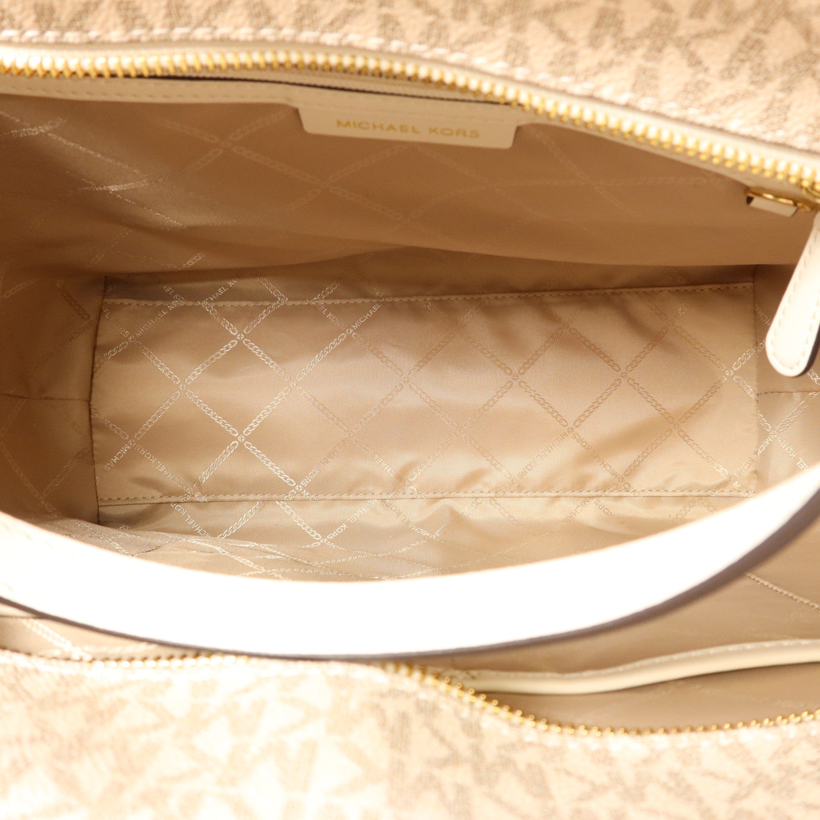 Michael Kors 塗層帆布Tote Bag金扣手挽袋