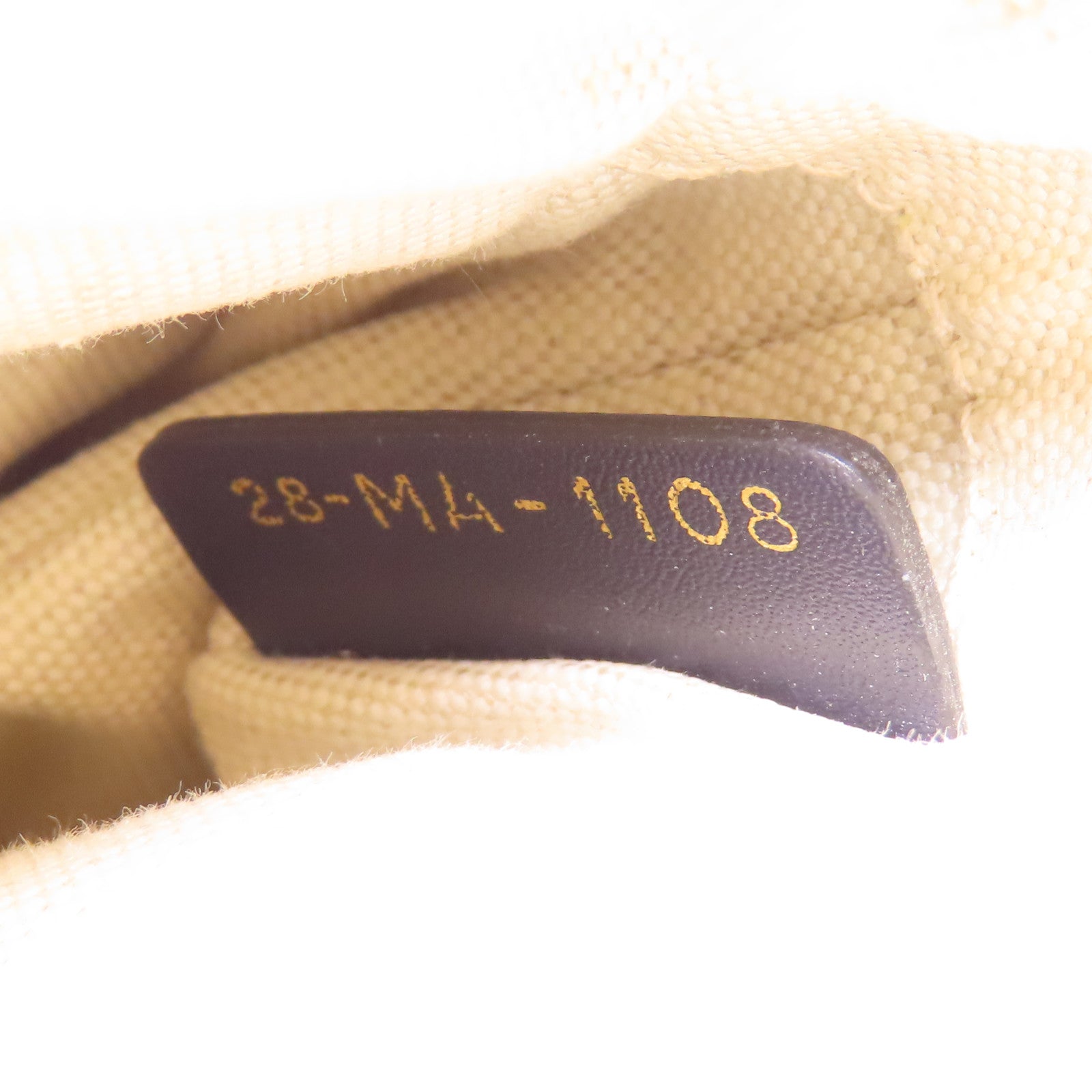 Dior 帆布Mini Saddle金扣手挽袋