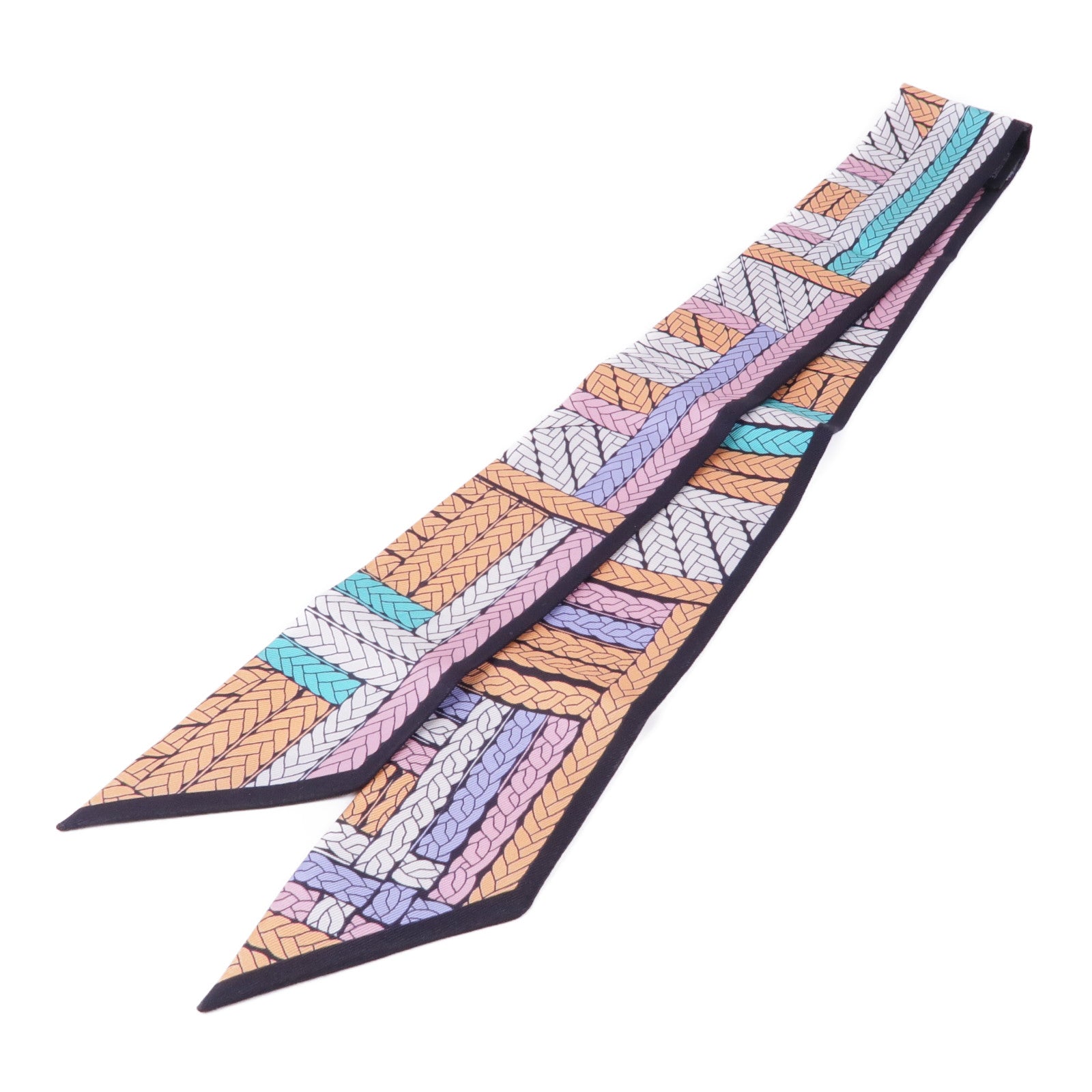 HERMES 絲質Twilly絲巾