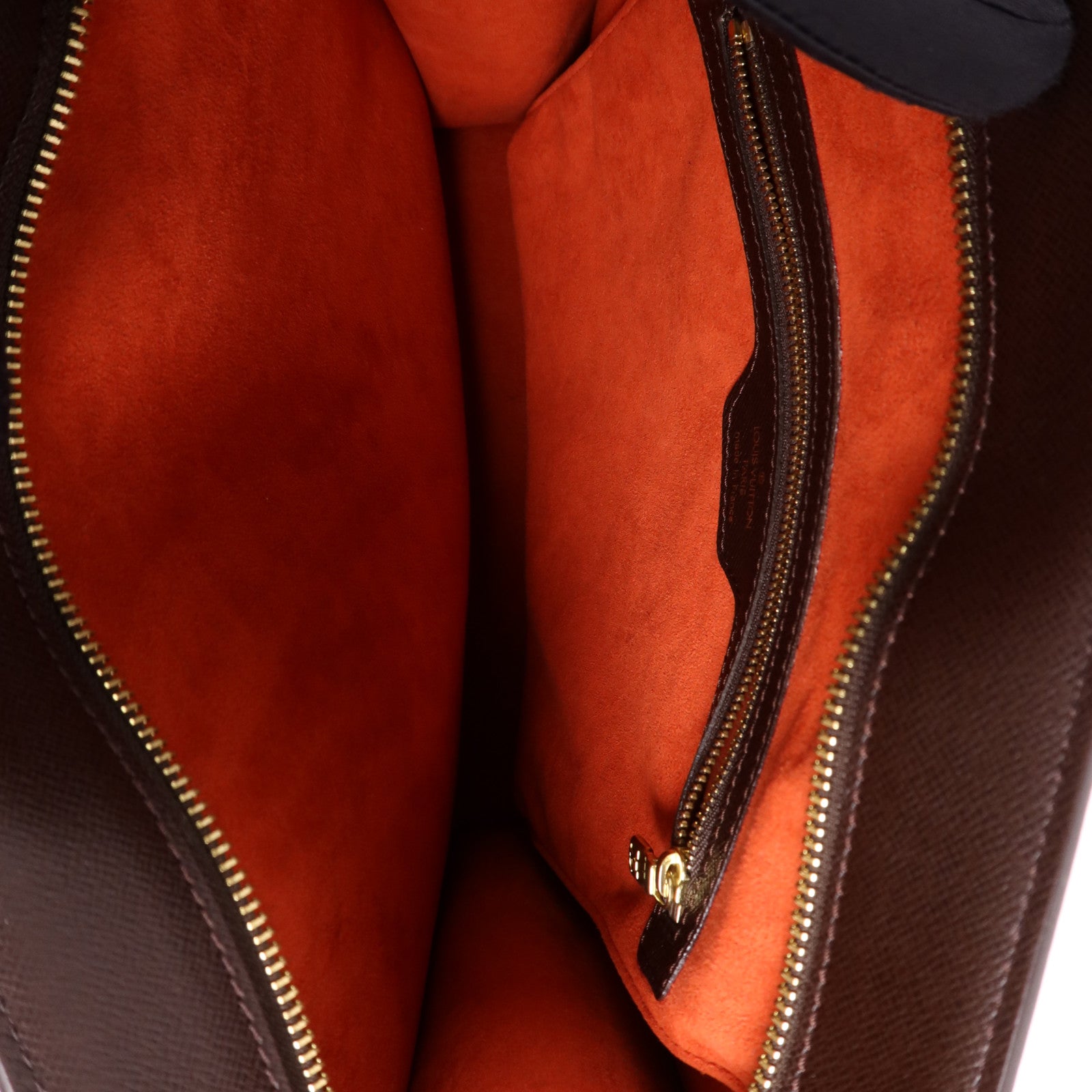 LOUIS VUITTON Damier Venice PM金扣手挽袋