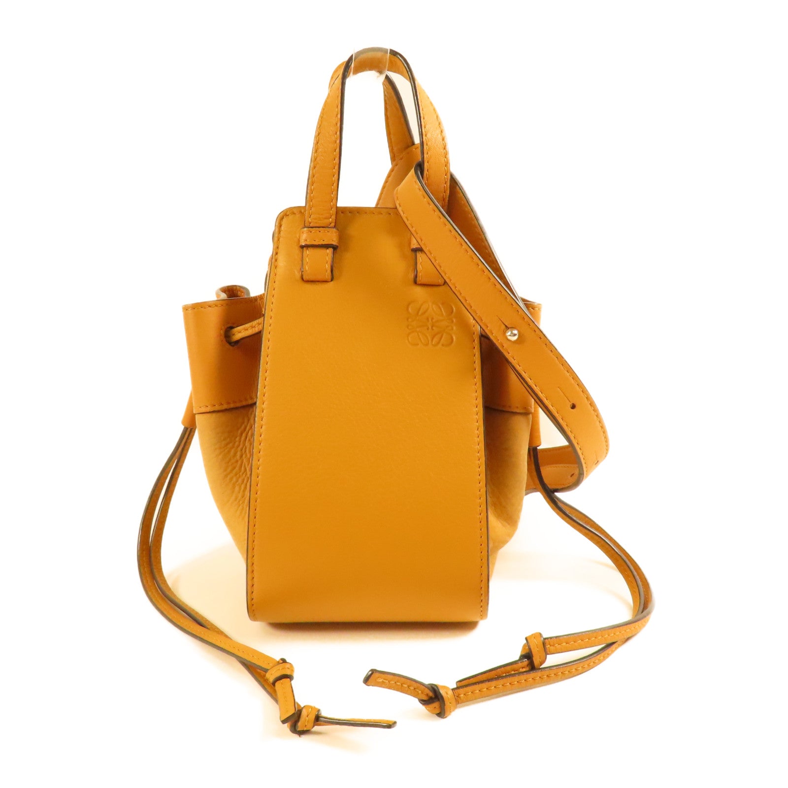 LOEWE 【激減優惠】牛皮皮革Hammock Mini手挽肩背兩用袋