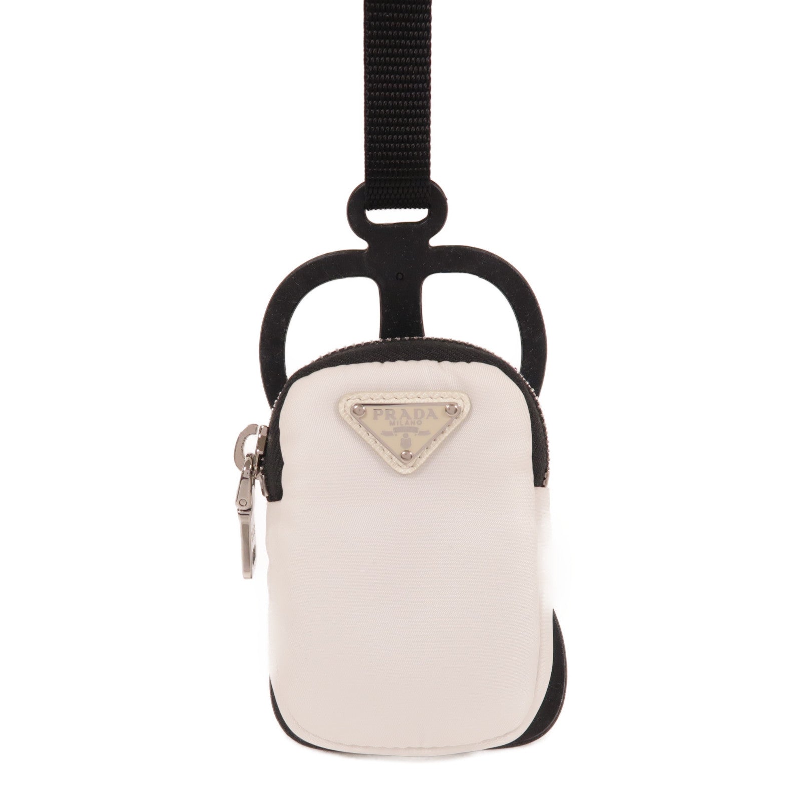 PRADA Re-Nylon Smartphone Case Nylon Black/White