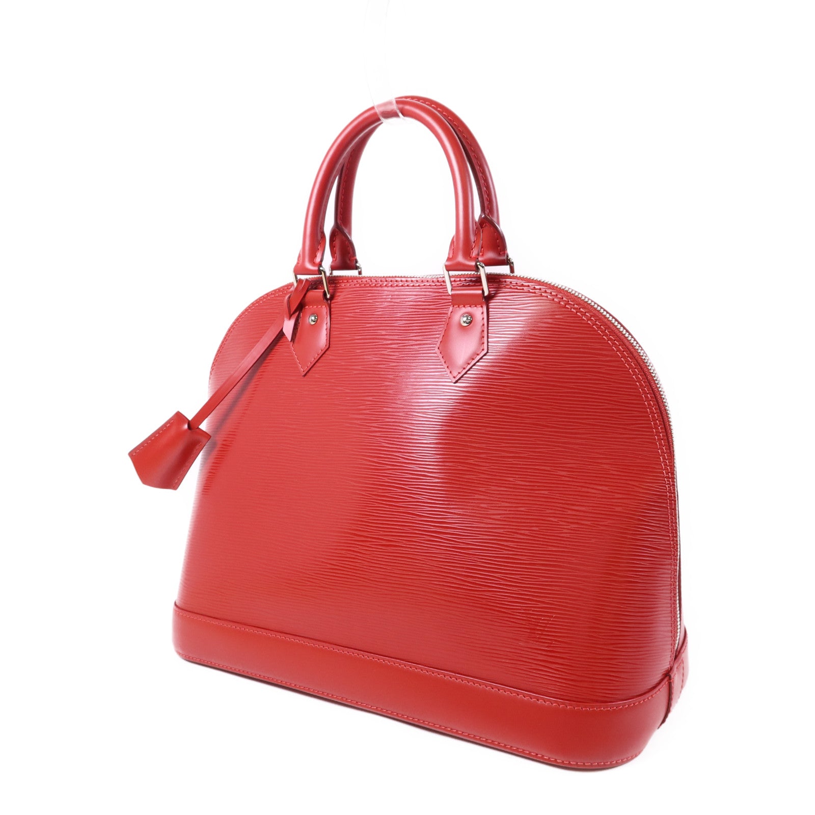 LOUIS VUITTON Epi Alma MM銀扣手挽袋