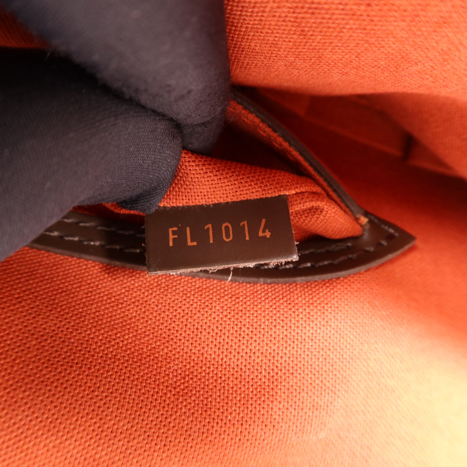 LOUIS VUITTON Damier Alma金扣手挽袋