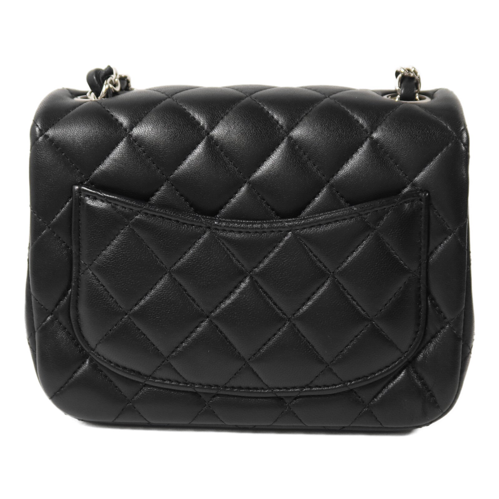 CHANEL 羊皮皮革Mini Classic 17鏈帶肩背袋