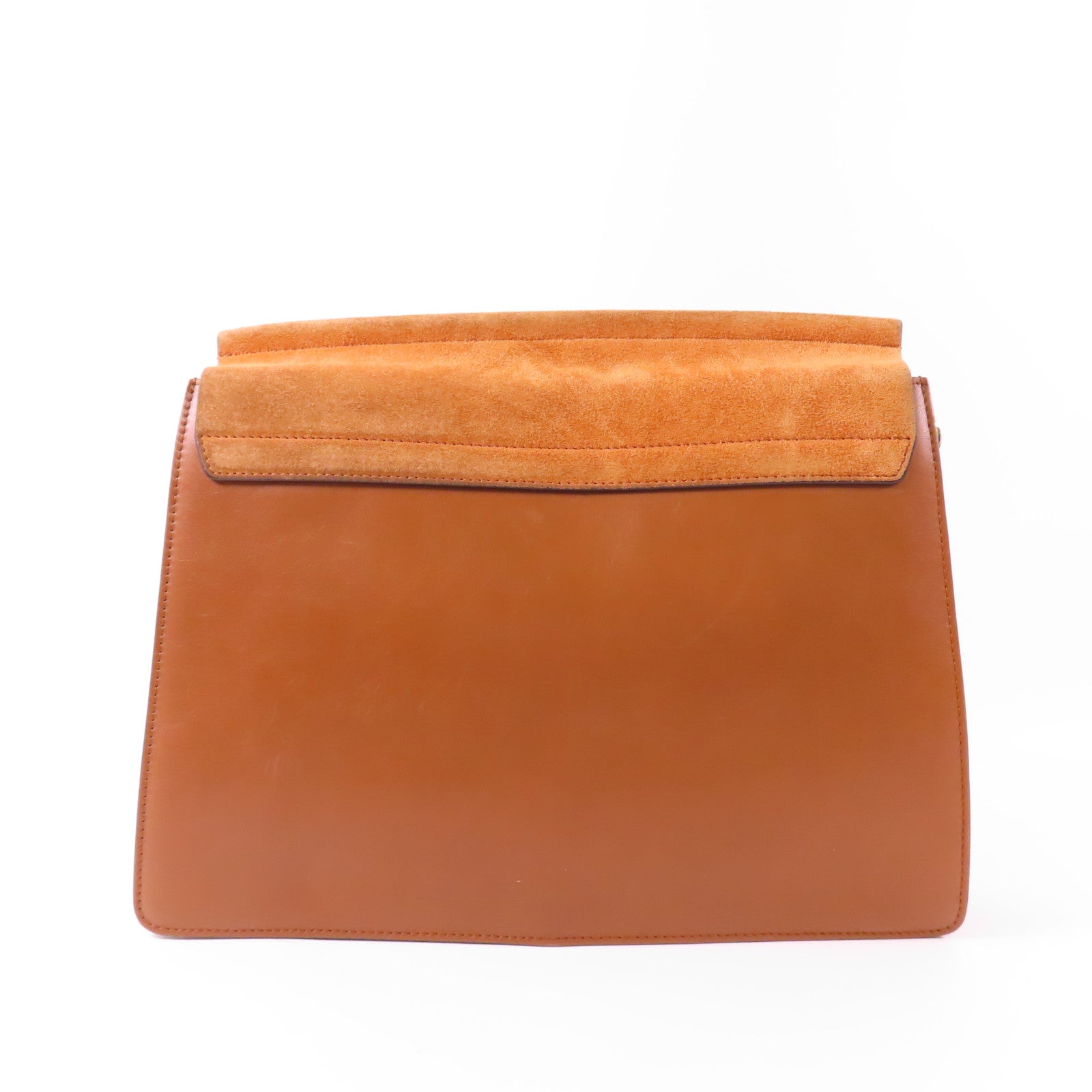 Chloe GHW Faye Shoulder Bag CHC17 Leather Brown