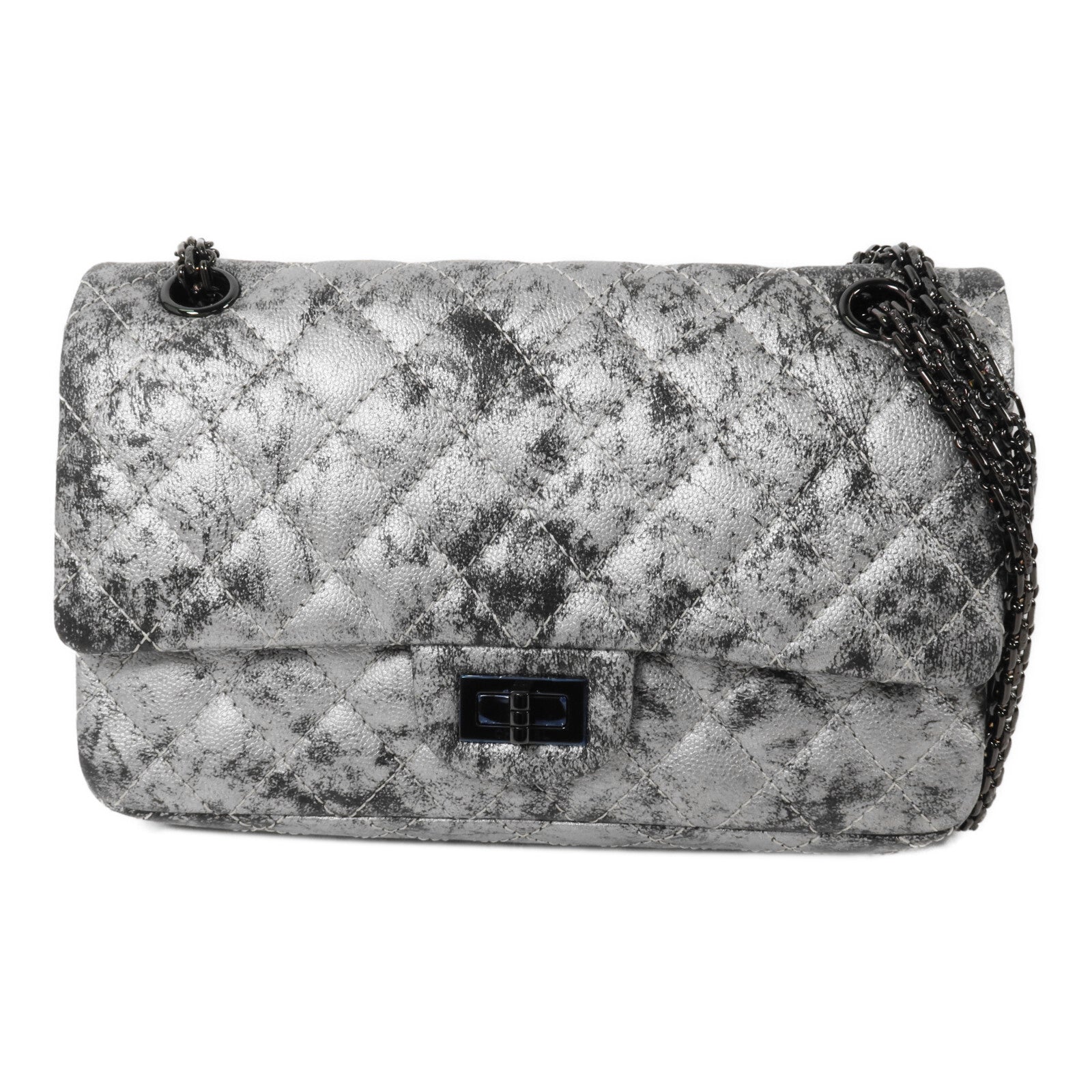 CHANEL 牛皮皮革2.55 Small鏈帶肩背袋