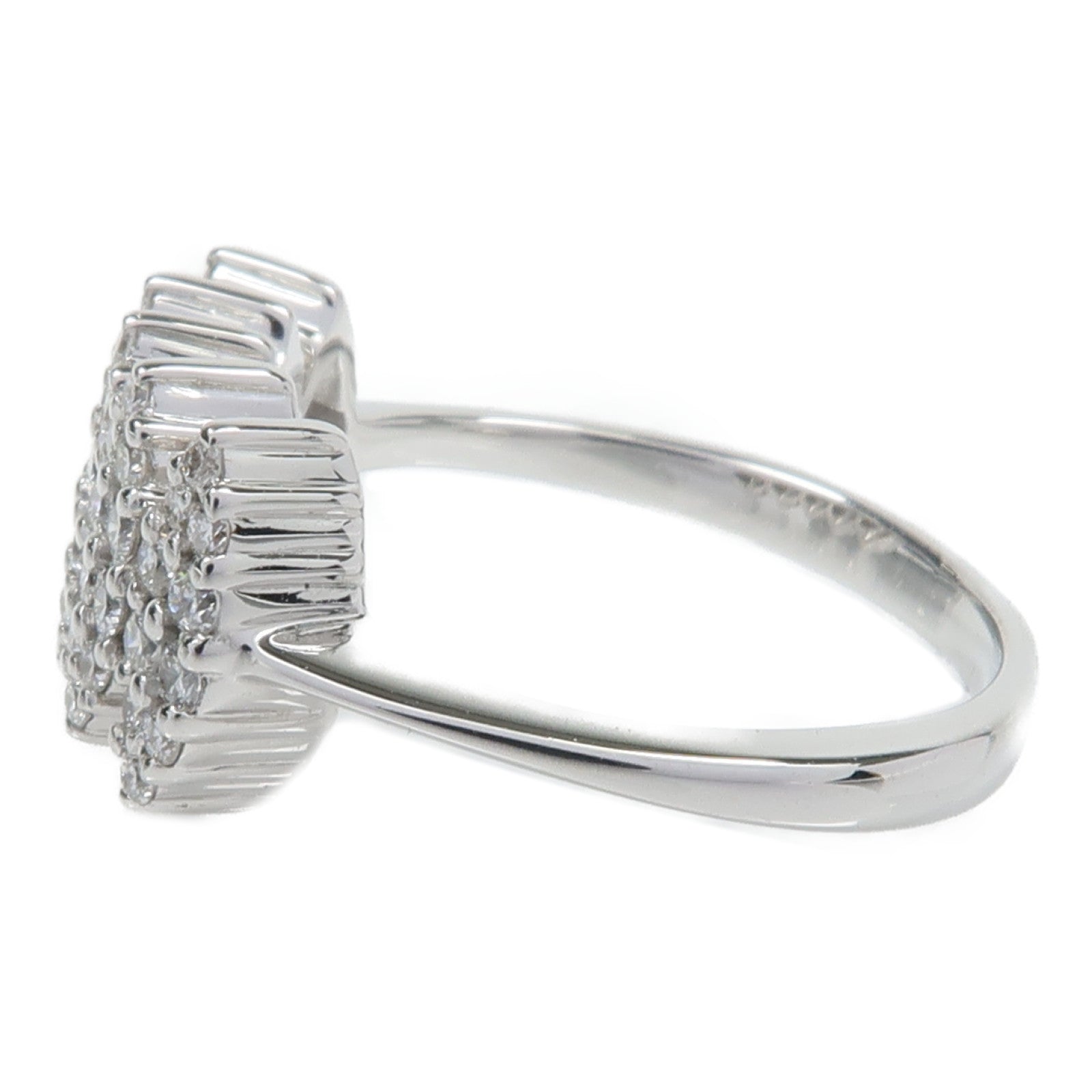 JEWELRY 【激減優惠】18K白金Diamond Ring鑽石戒指US#5.75