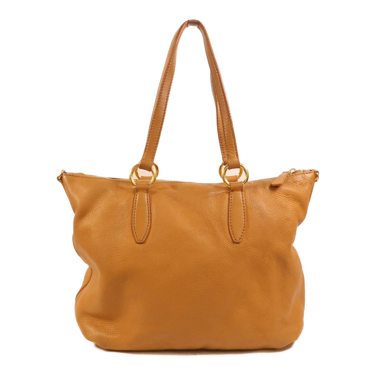 Miu Miu 牛皮皮革Tote Bag手挽肩背兩用袋