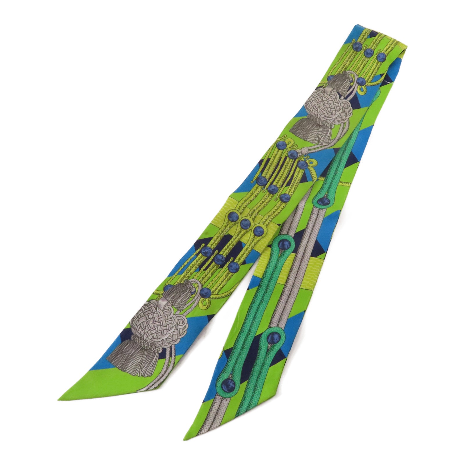 HERMES 絲質Twilly絲巾