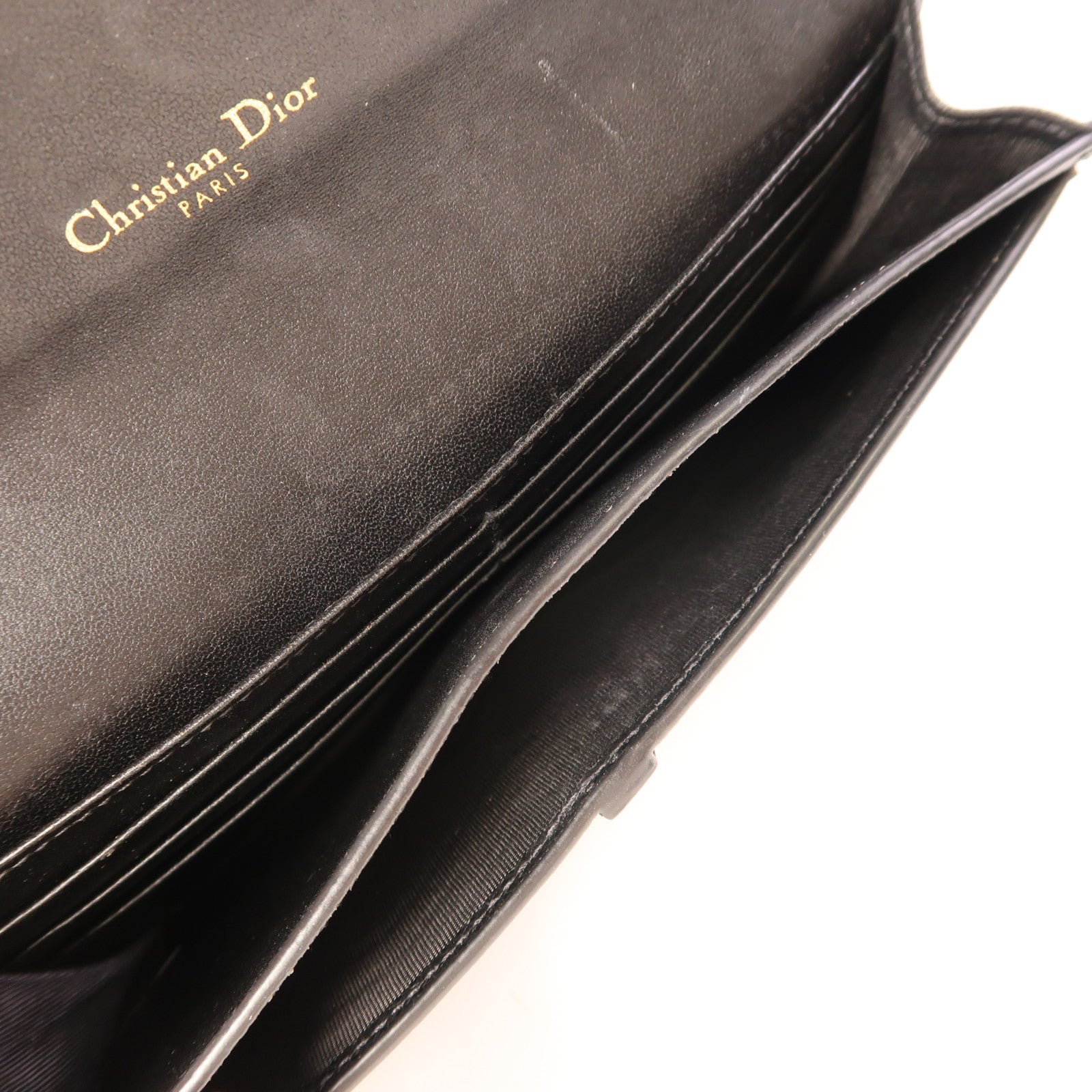 Dior 牛皮皮革Saddle Woc金扣肩背袋