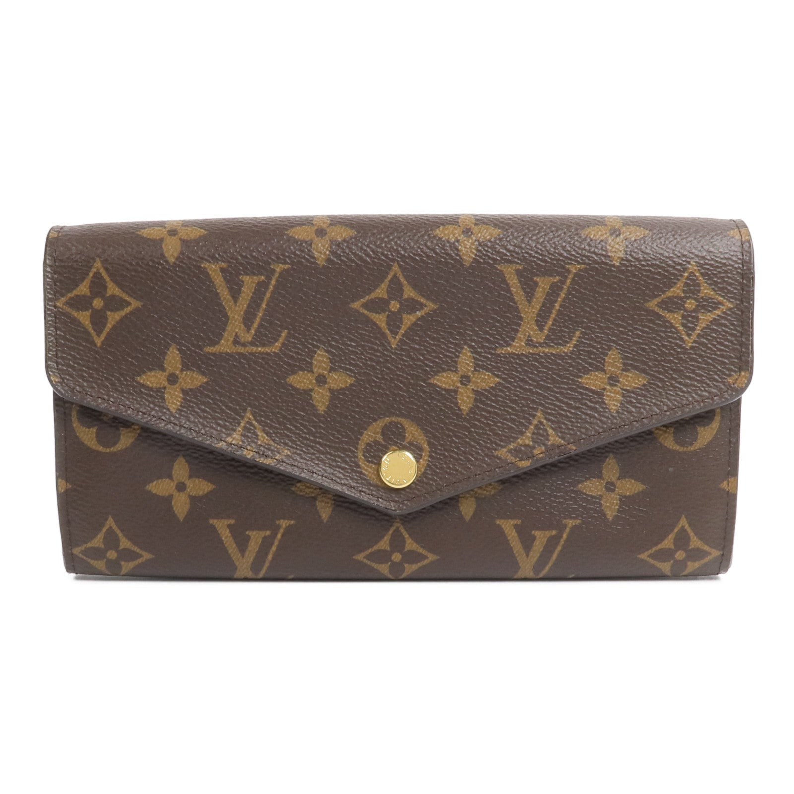 LOUIS VUITTON Monogram Portefeuille Sarah Wallet長錢包