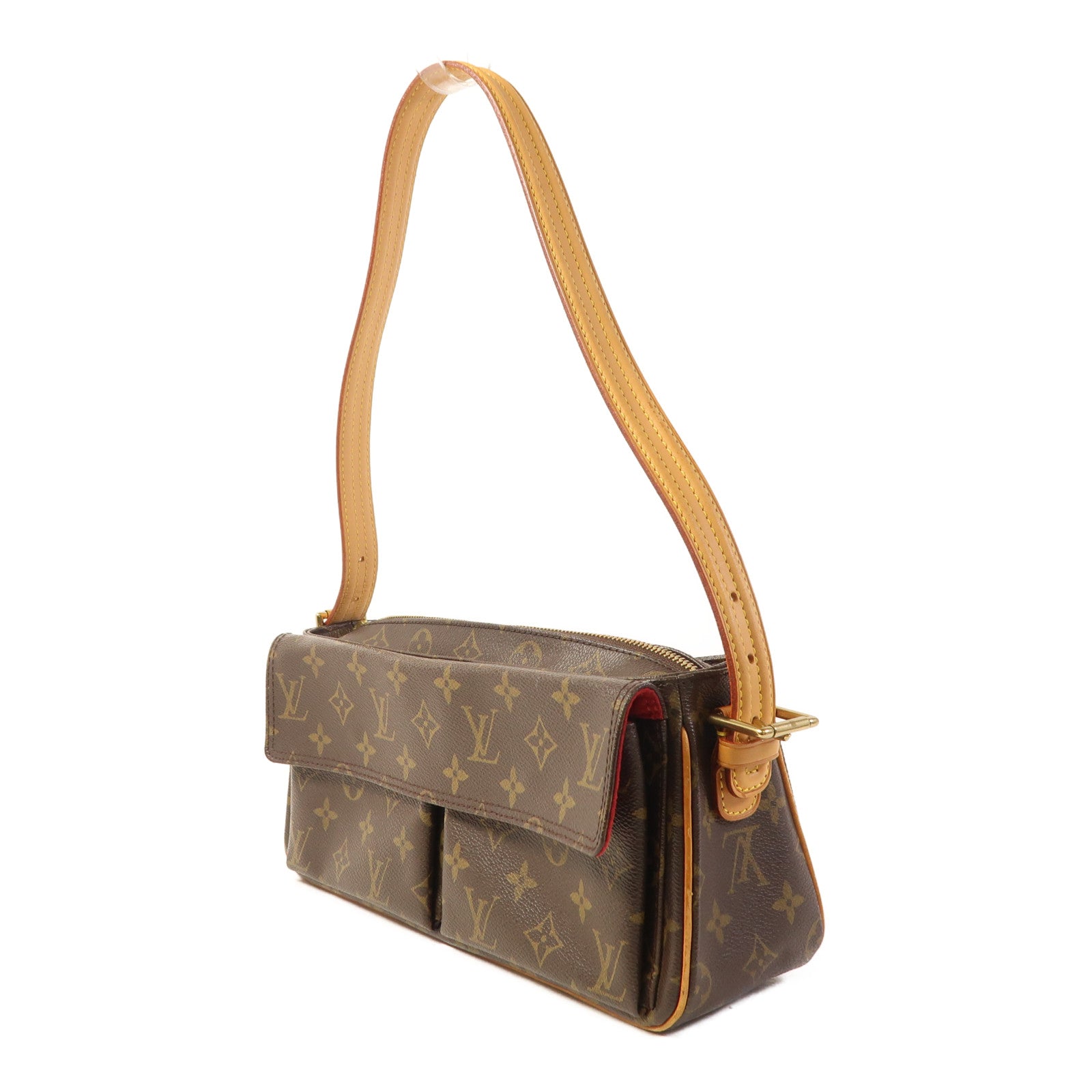 LOUIS VUITTON Monogram Viva Cite MM金扣肩背袋