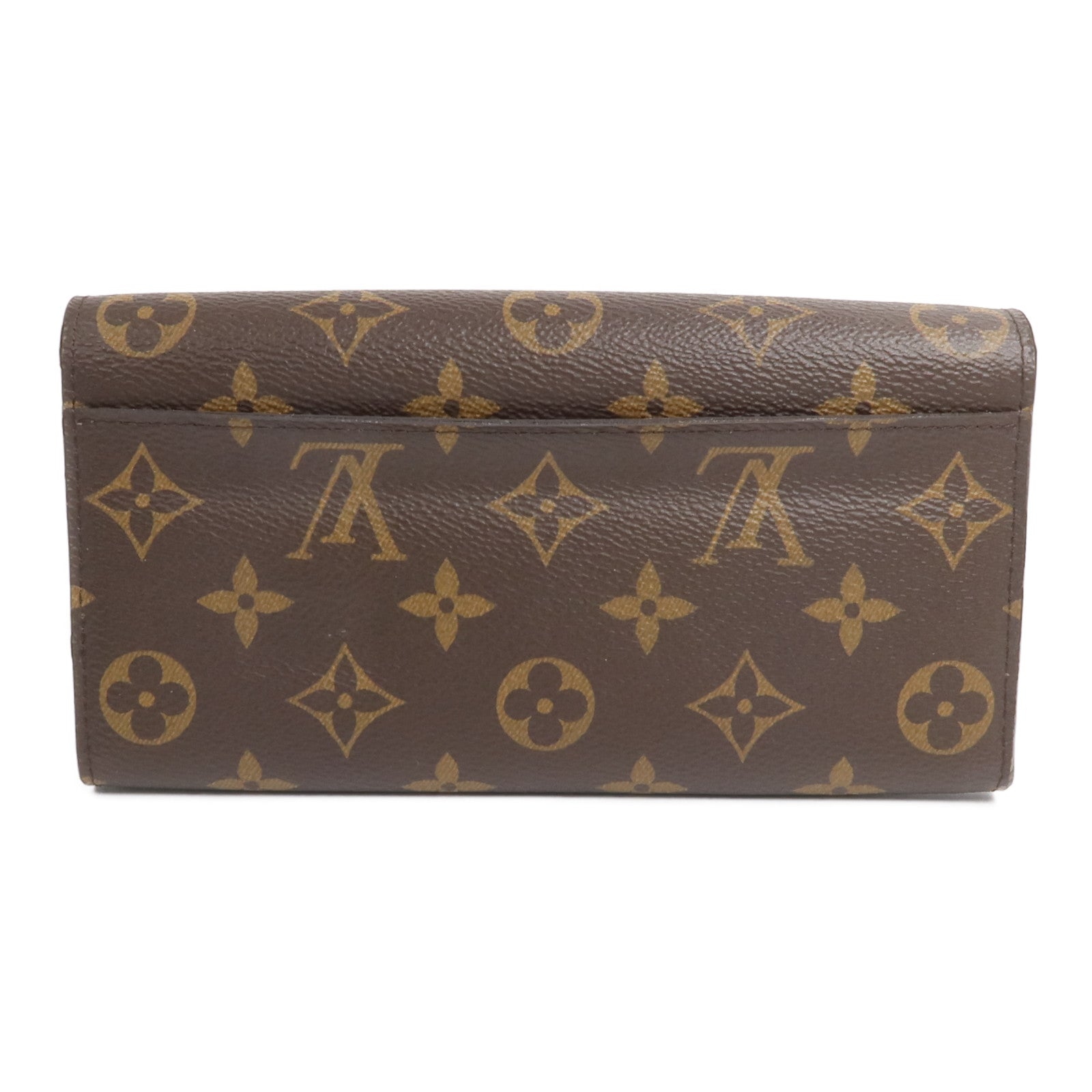LOUIS VUITTON Monogram Portefeuille Sarah Wallet長錢包
