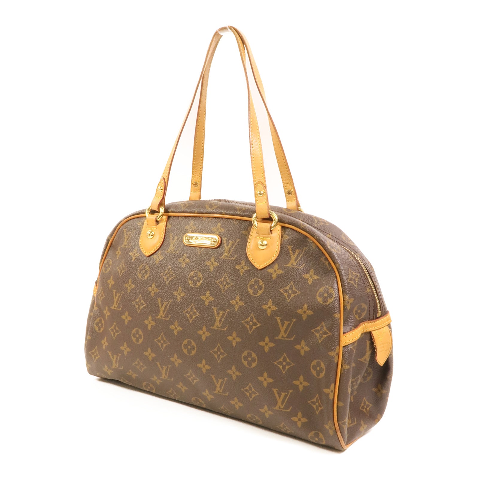 LOUIS VUITTON Monogram Montorgueil GM金扣肩背袋