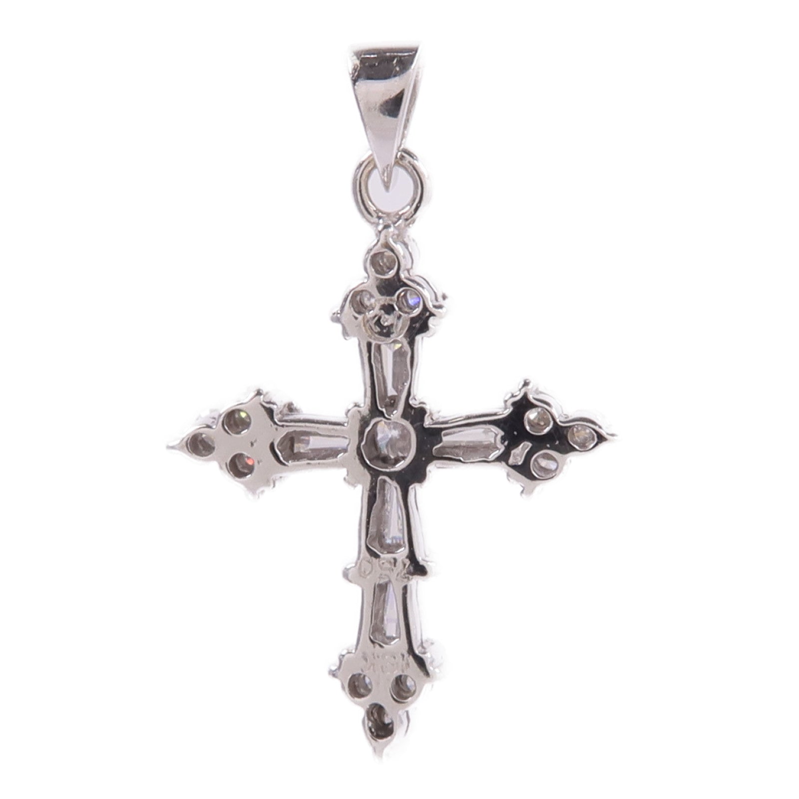 JEWELRY 18K白金Diamond Pendant Top鑽石吊墜