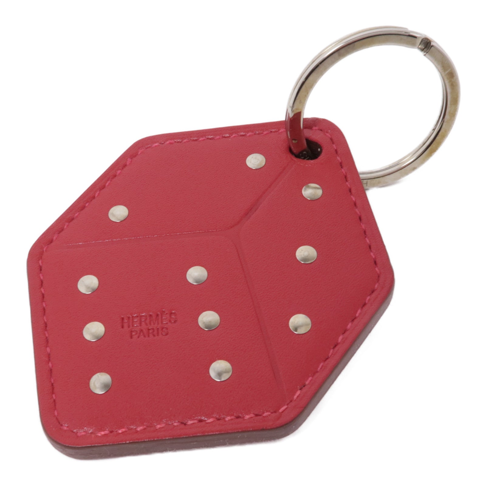 HERMES Swift皮革Charm掛飾