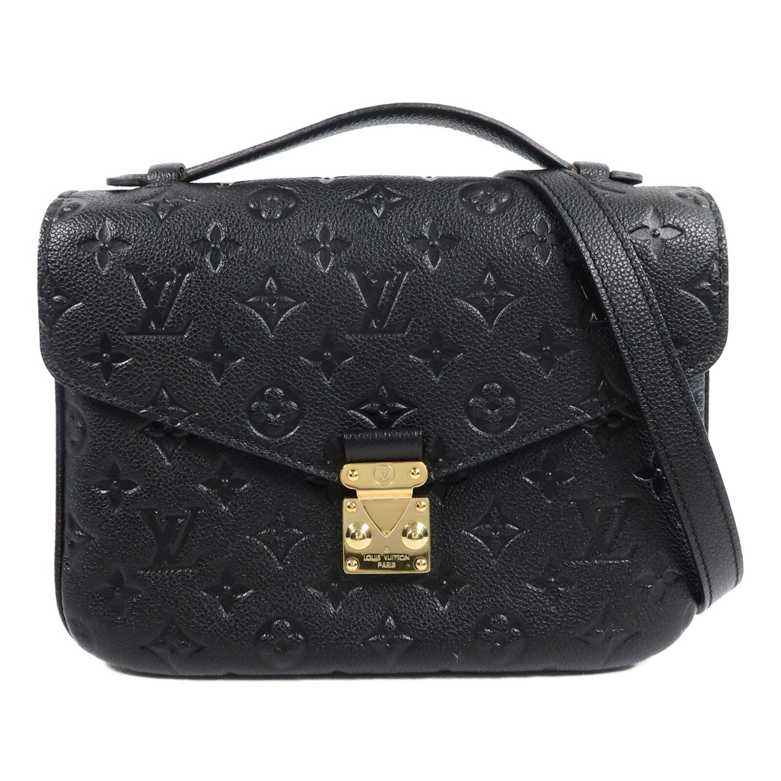 LOUIS VUITTON Monogram Empreinte Pochette Metis手挽肩背兩用袋