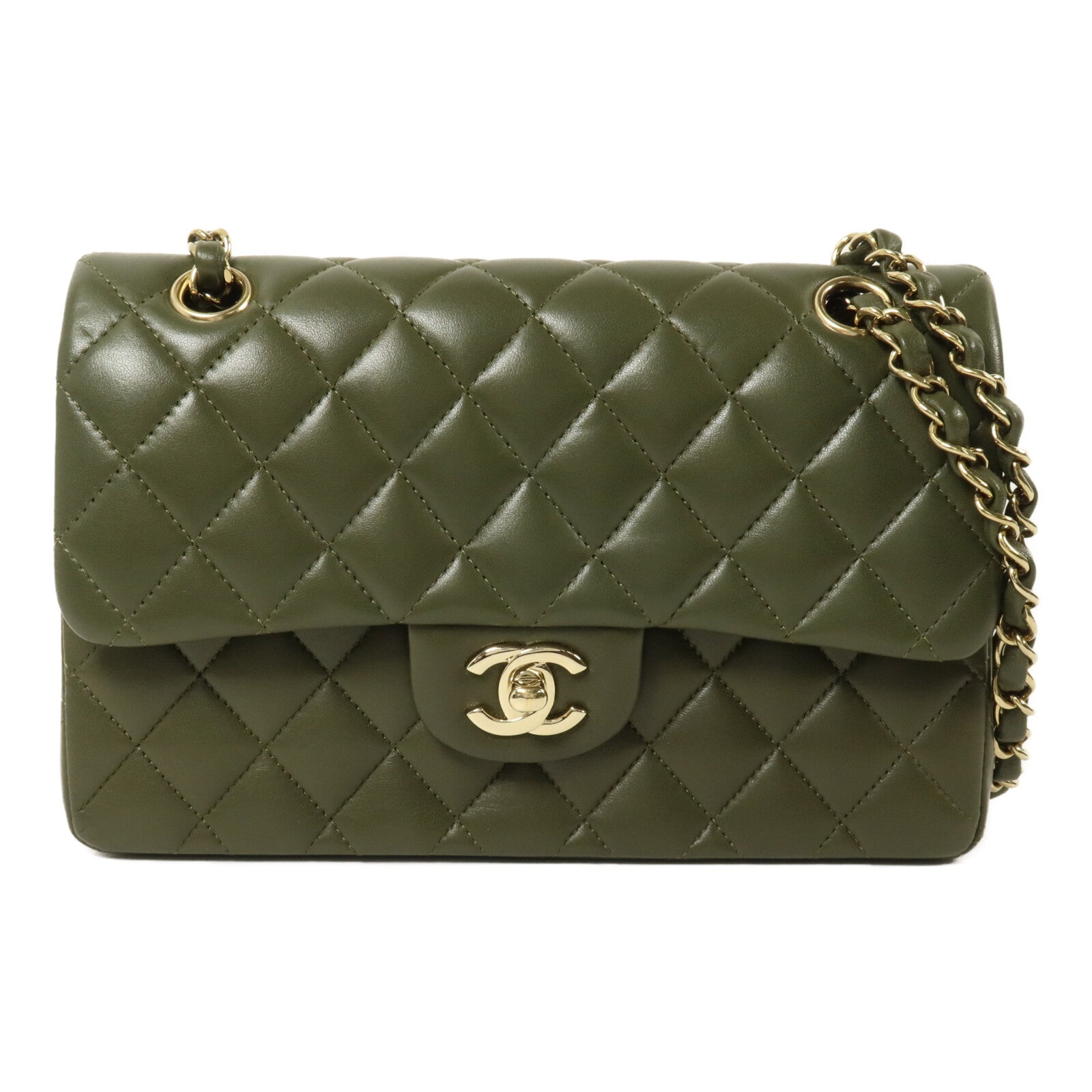 CHANEL 羊皮皮革Classic 23鏈帶肩背袋