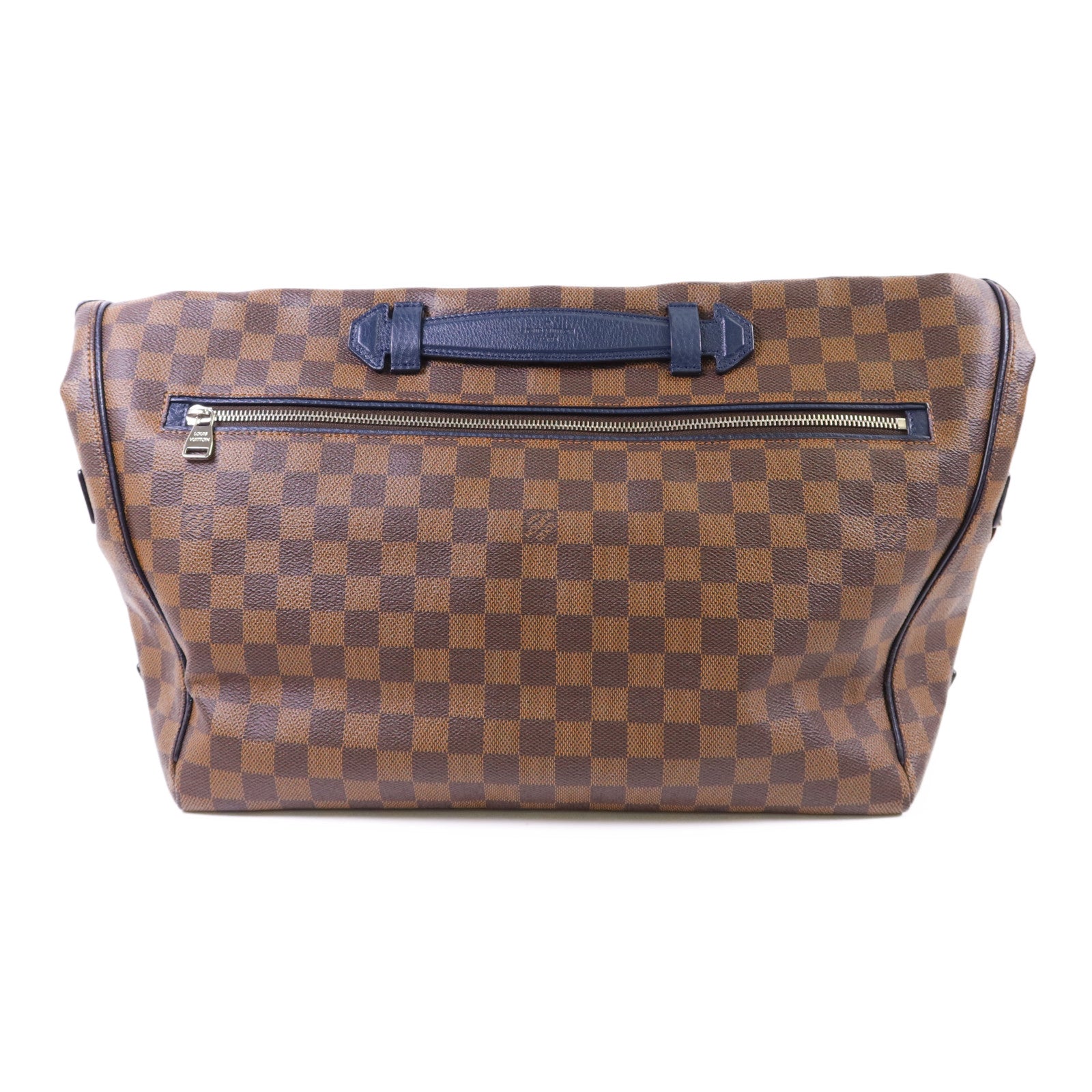 LOUIS VUITTON Damier Buzas銀扣肩背袋