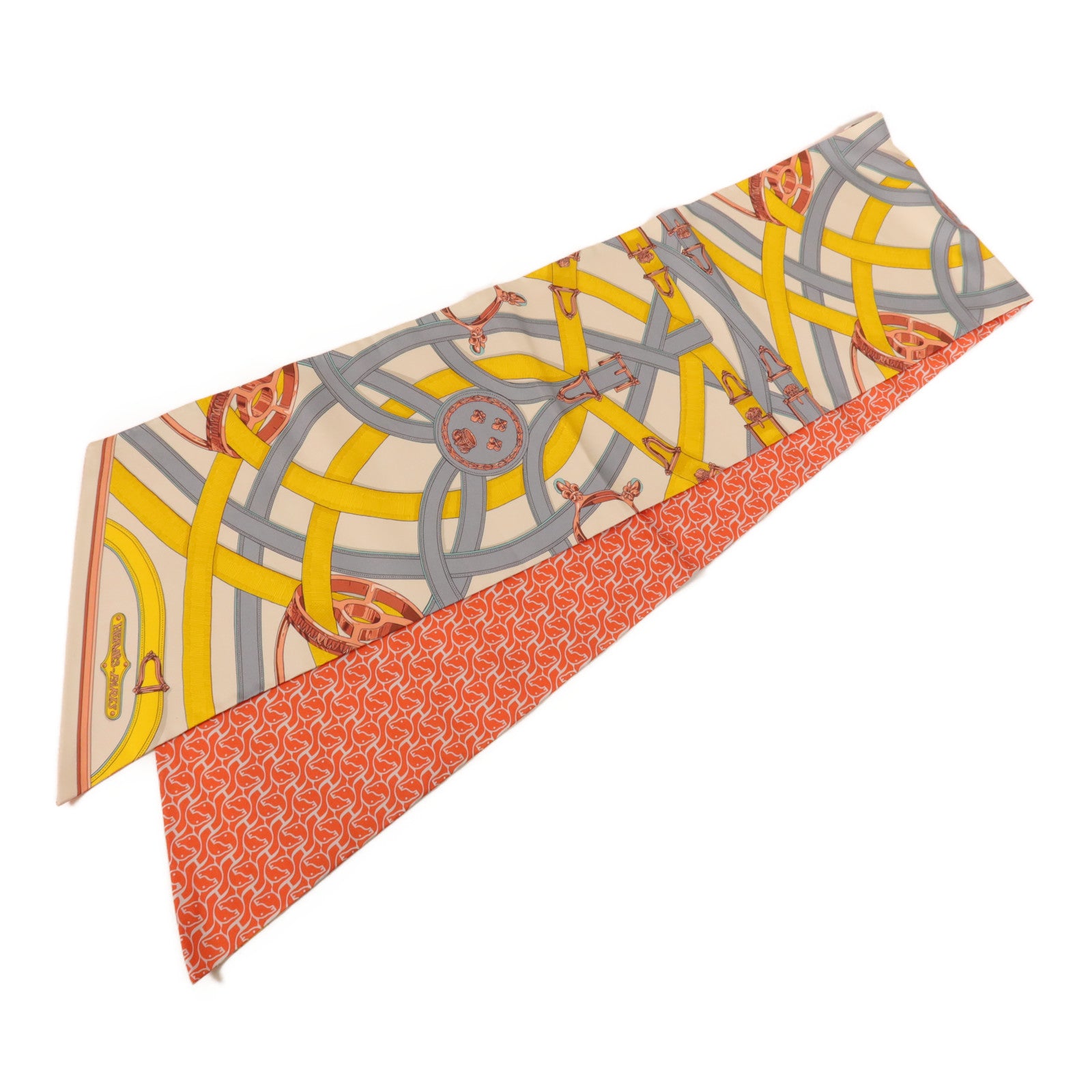 HERMES 絲質Maxi Twilly絲巾