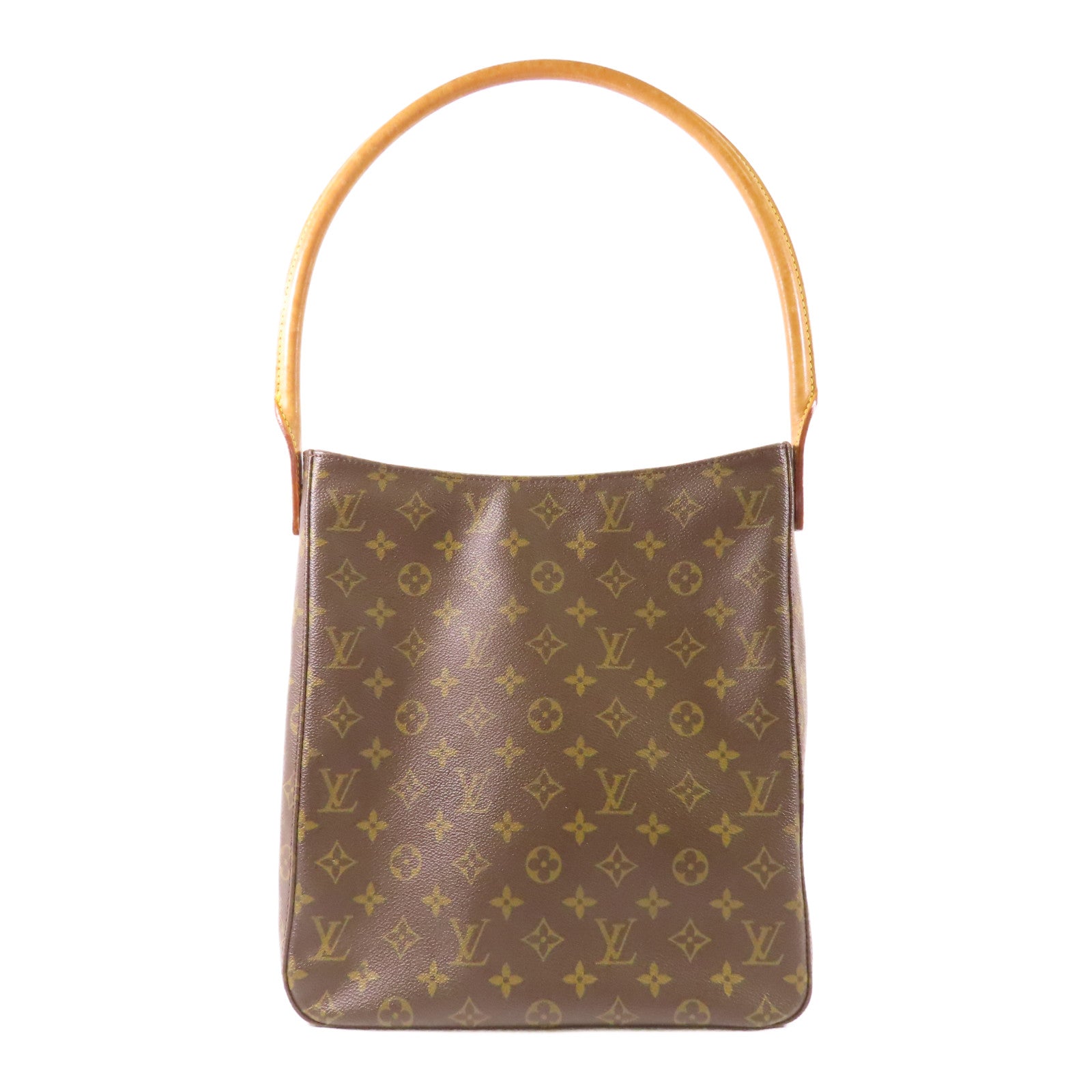 LOUIS VUITTON LV Looping GM Shoulder Bag M51145 Monogram Brown