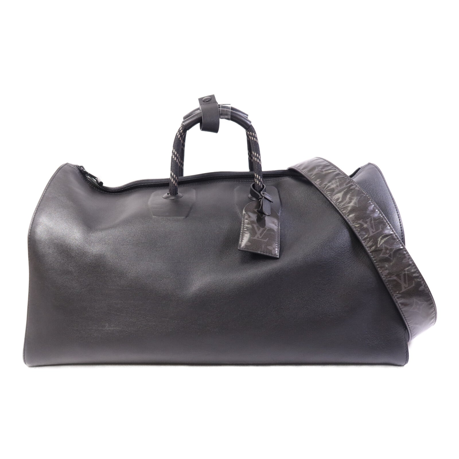 LOUIS VUITTON Dark Infinity Keepall Bandouliere 50手挽肩背兩用袋
