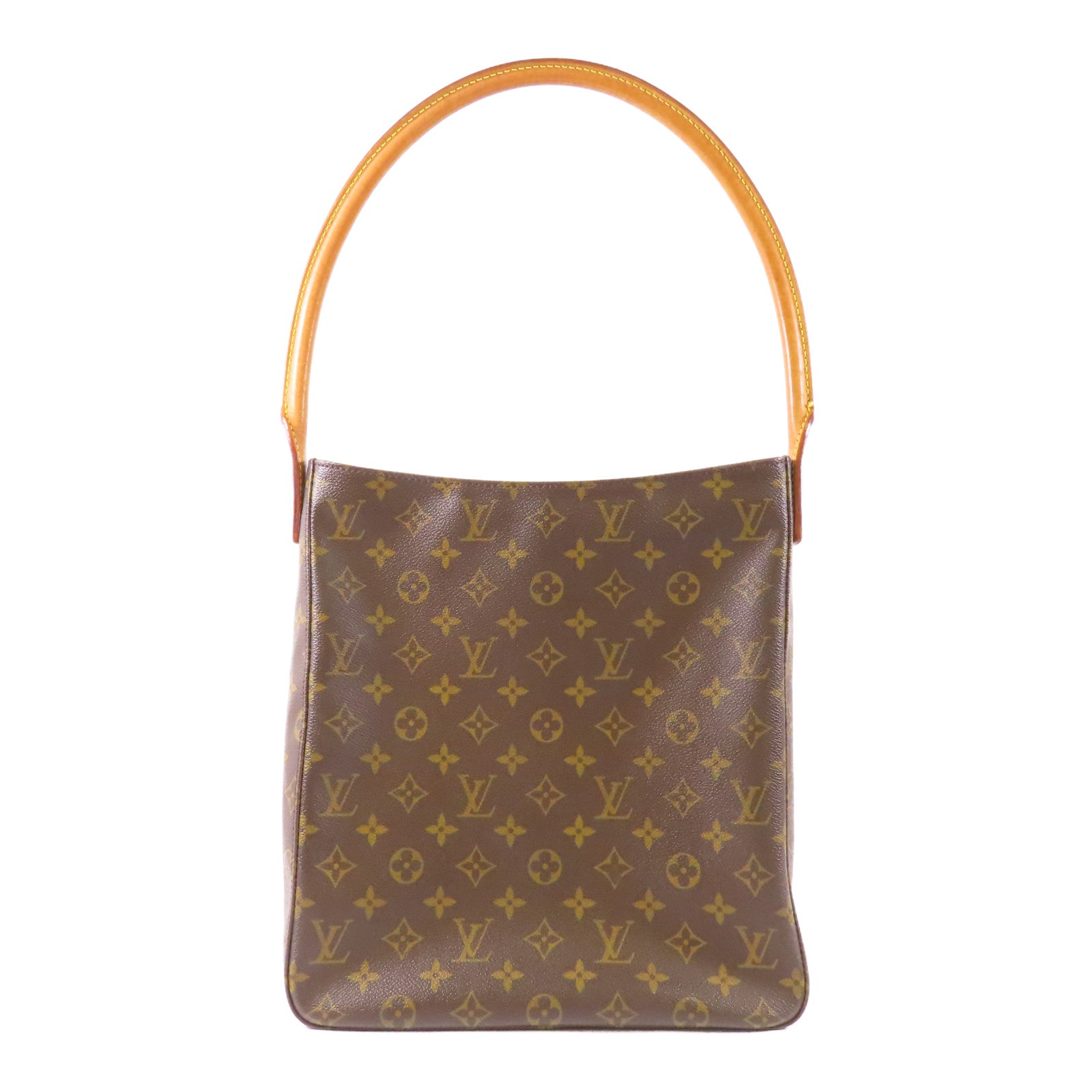 LOUIS VUITTON LV Looping GM Shoulder Bag M51145 Monogram Brown