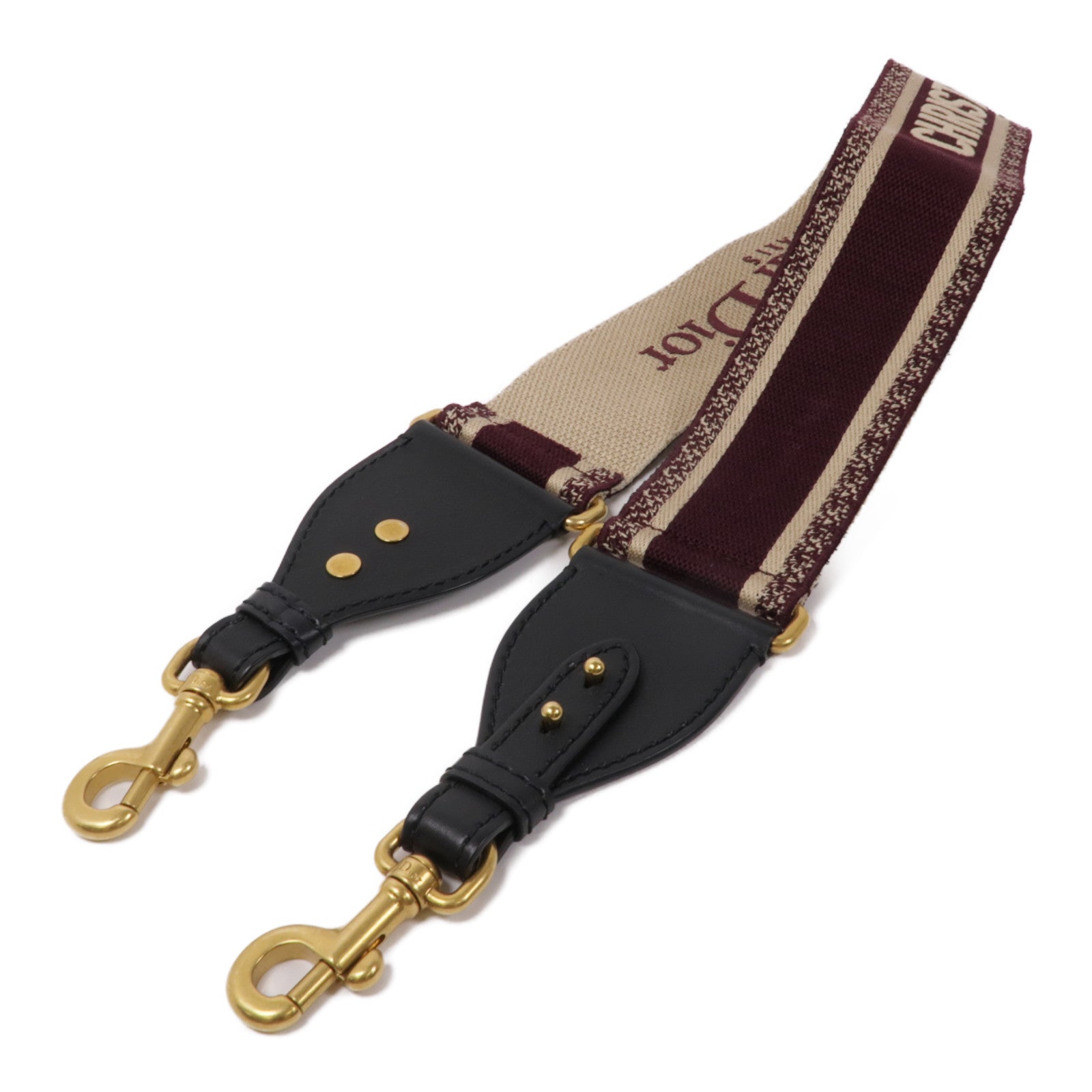 Dior 【激減優惠】帆布Strap金扣肩背帶