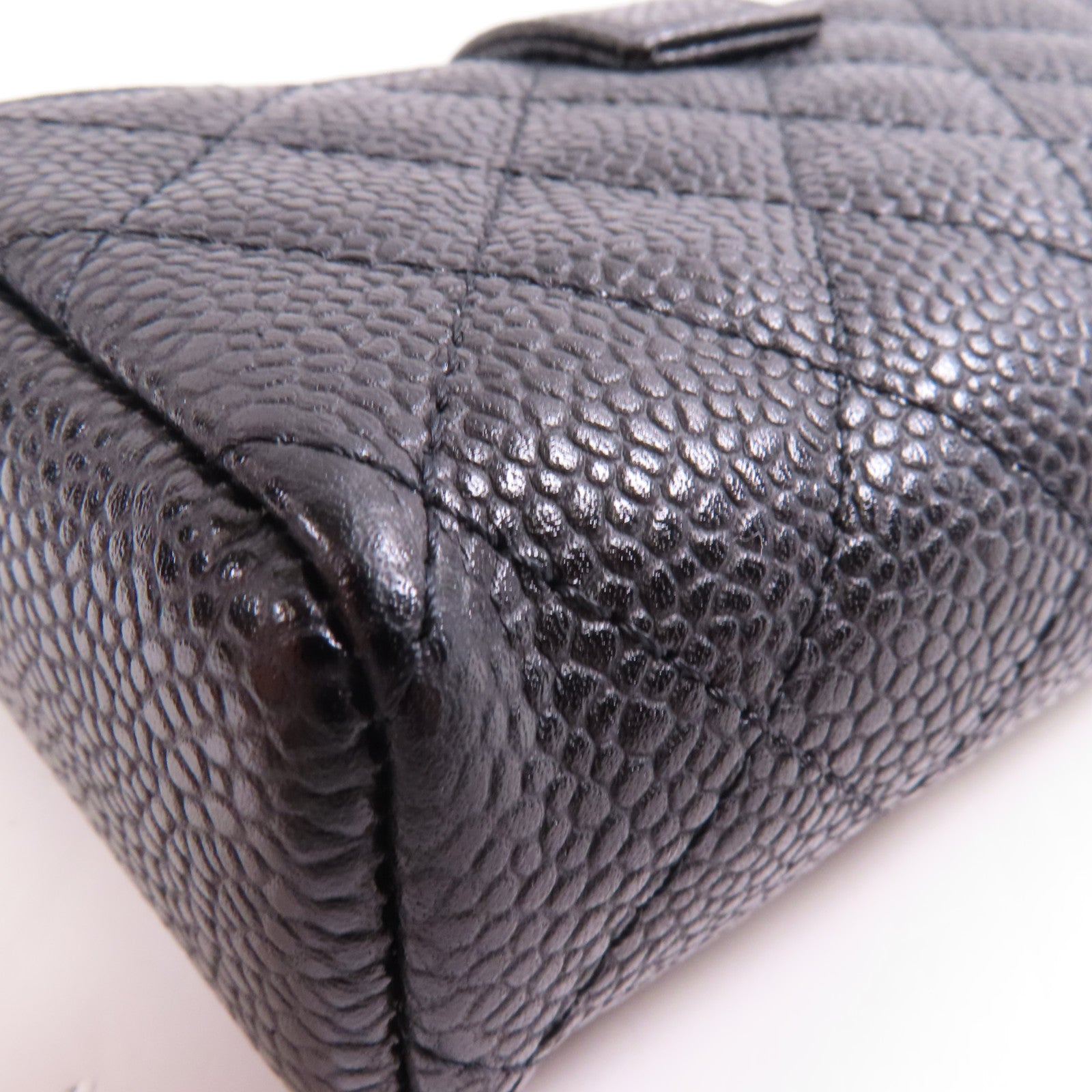 CHANEL 牛皮皮革Clutch金扣手拿包