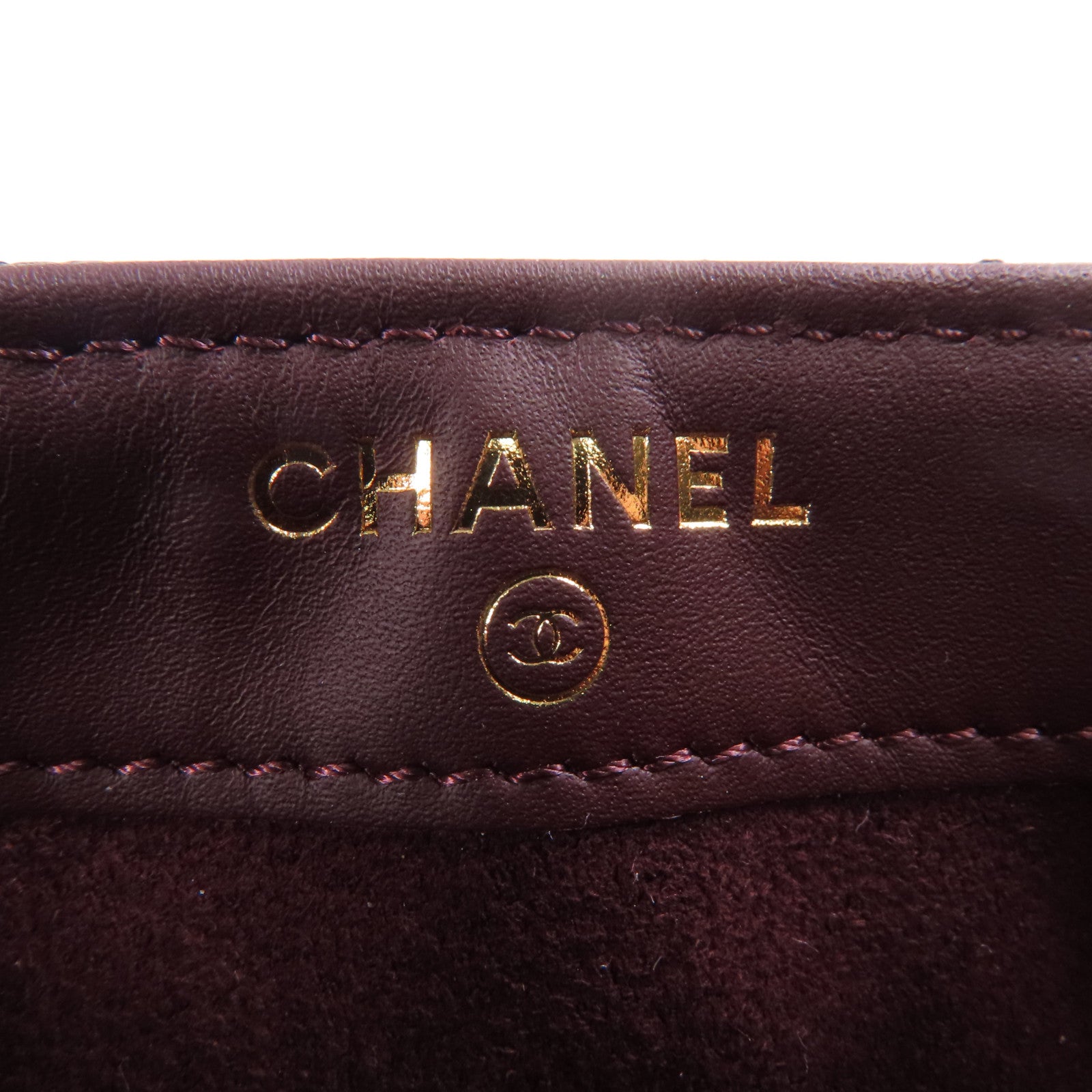 CHANEL 牛皮皮革Clutch金扣手拿包