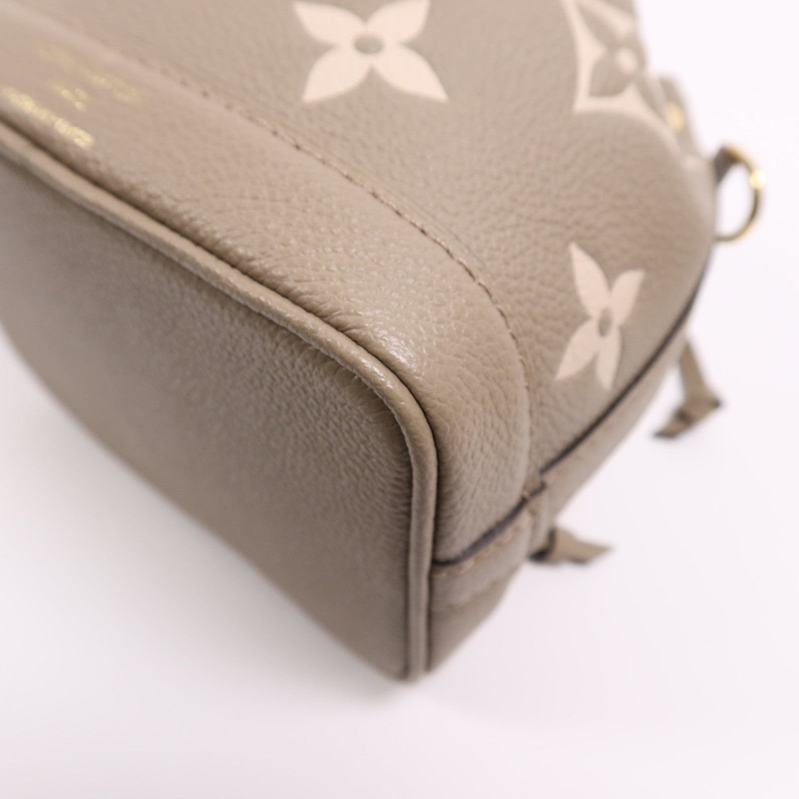 LOUIS VUITTON Monogram Empreinte Nano Noe金扣手挽肩背兩用袋