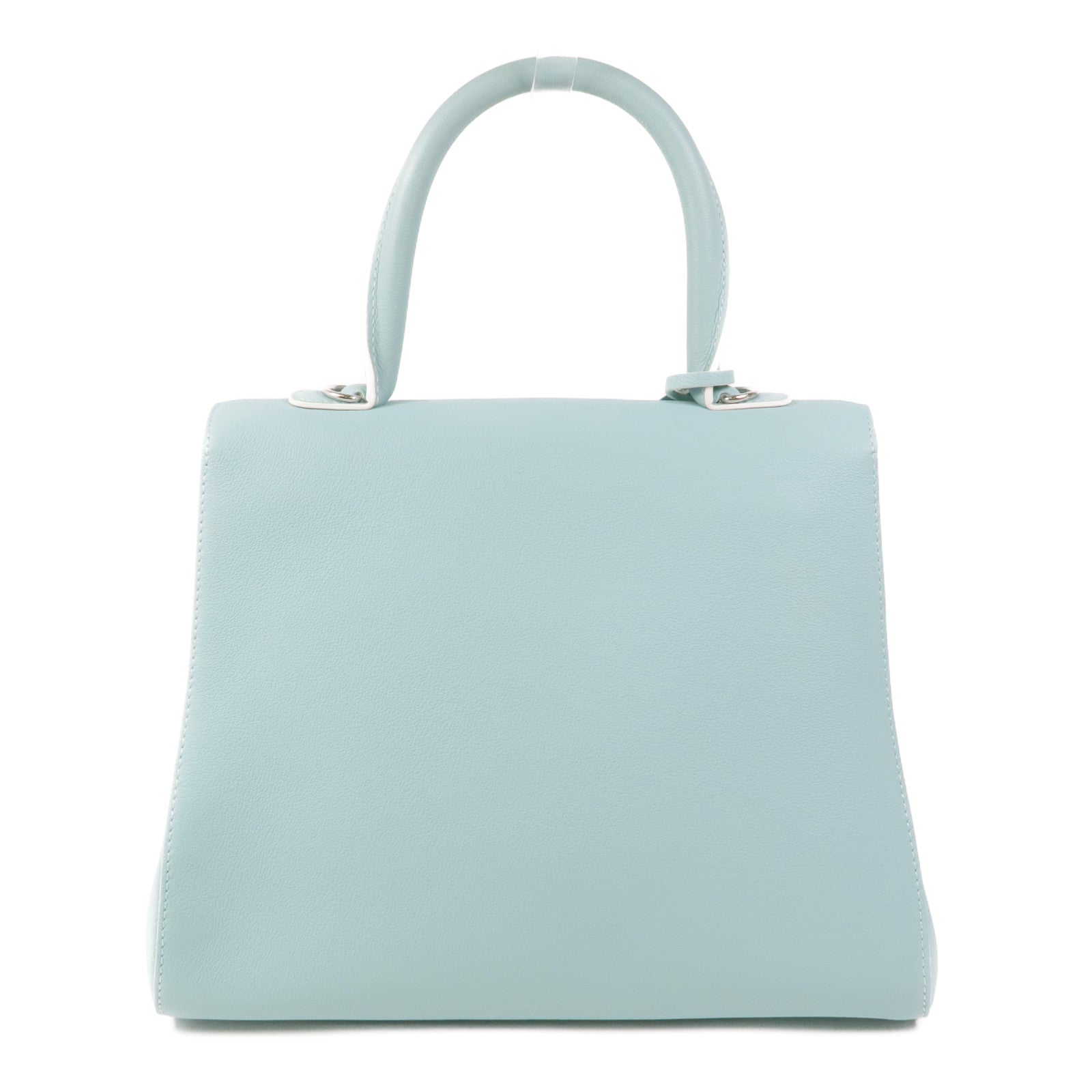 Delvaux 牛皮皮革Brillant MM金扣手挽肩背兩用袋