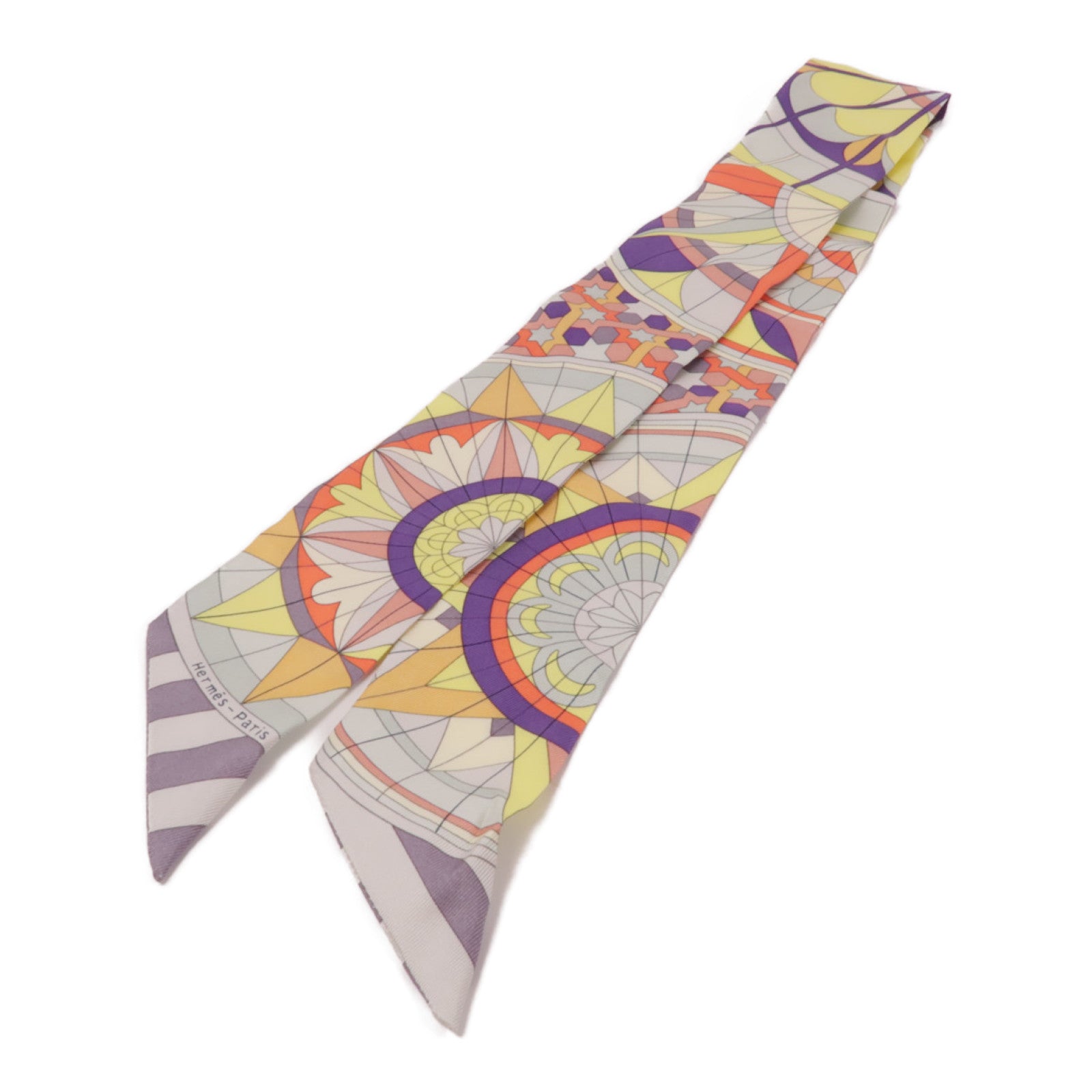 HERMES 絲質Twilly絲巾