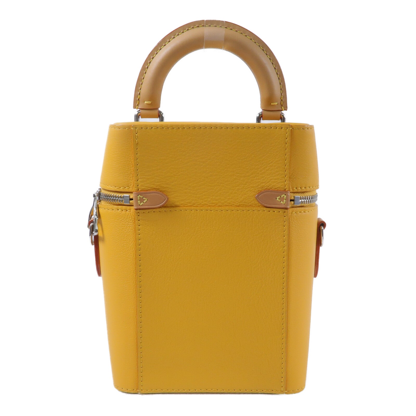 LOUIS VUITTON 牛皮皮革Vertical Box Trunk手挽肩背兩用袋