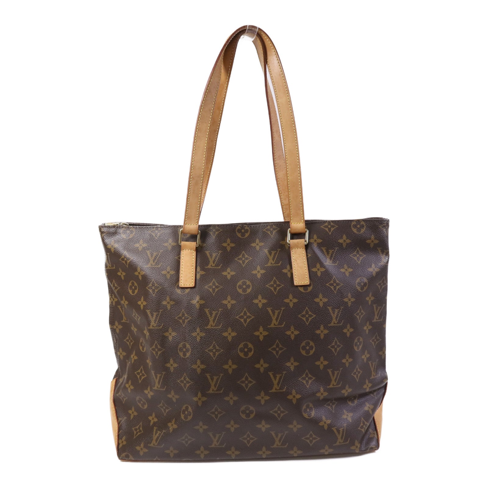 LOUIS VUITTON Monogram Cabas Mezzo金扣肩背袋