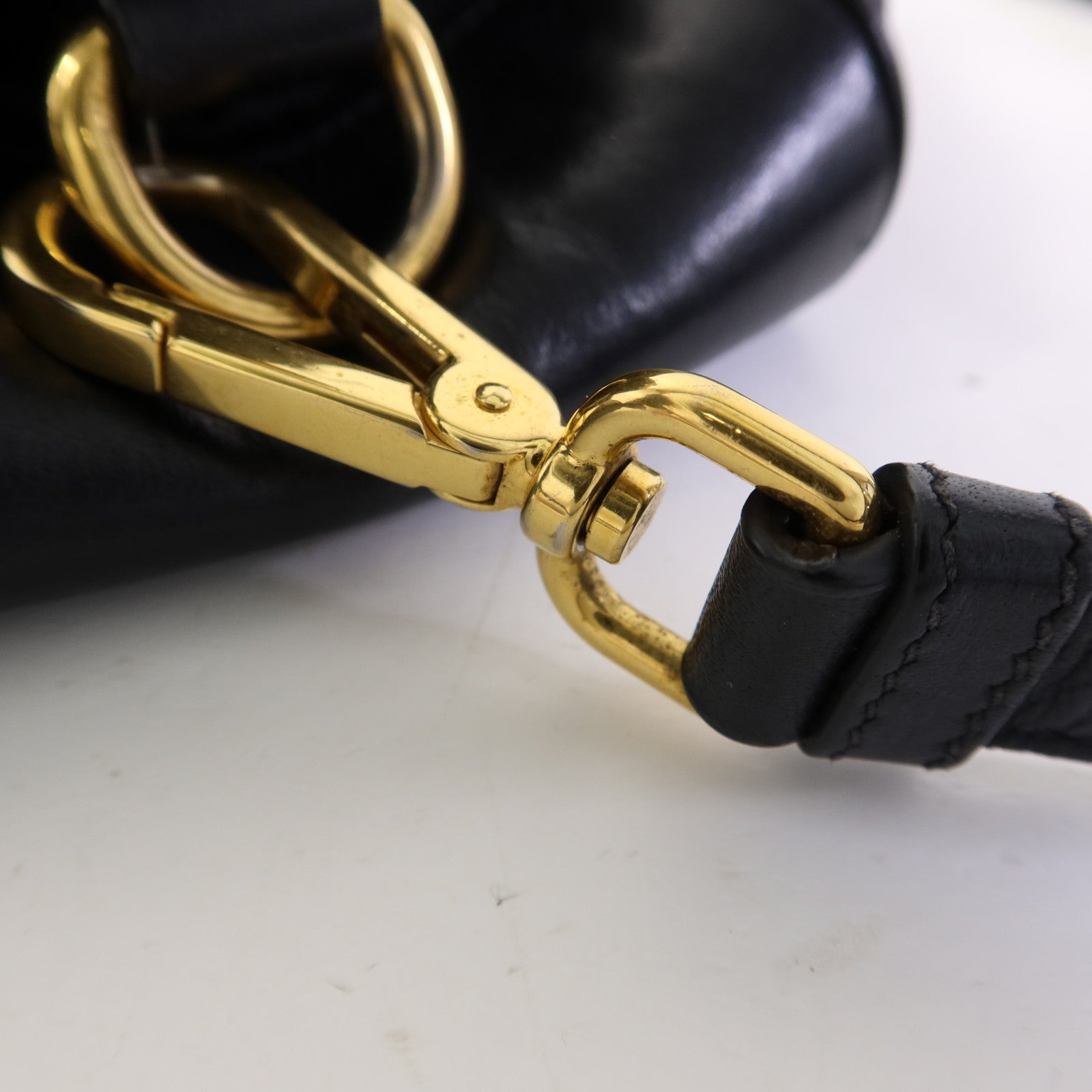 PRADA 尼龍2Way Shoulder Bag金扣手挽肩背兩用袋