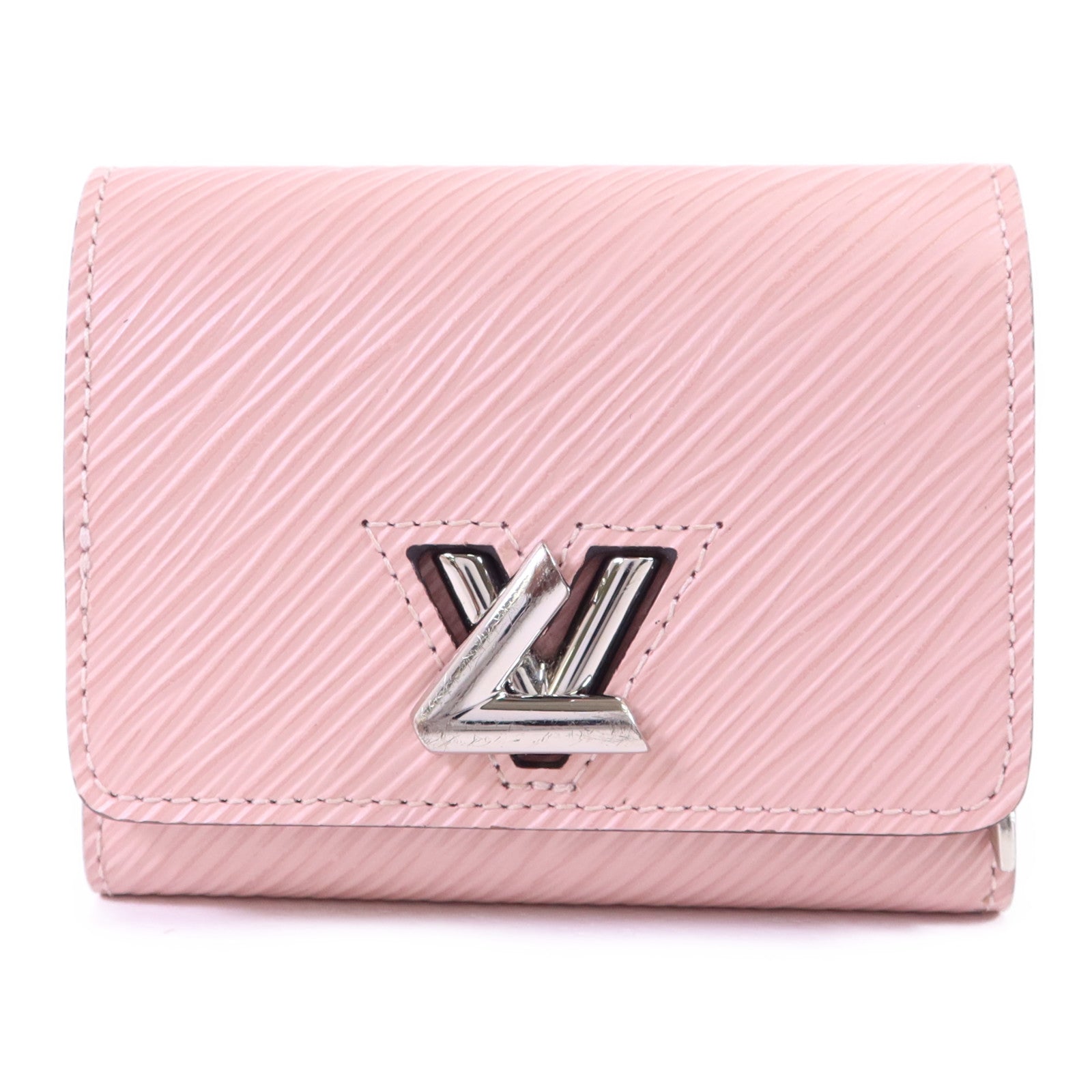 LOUIS VUITTON 【激減優惠】Epi Twist Compact XS Wallet銀扣錢包