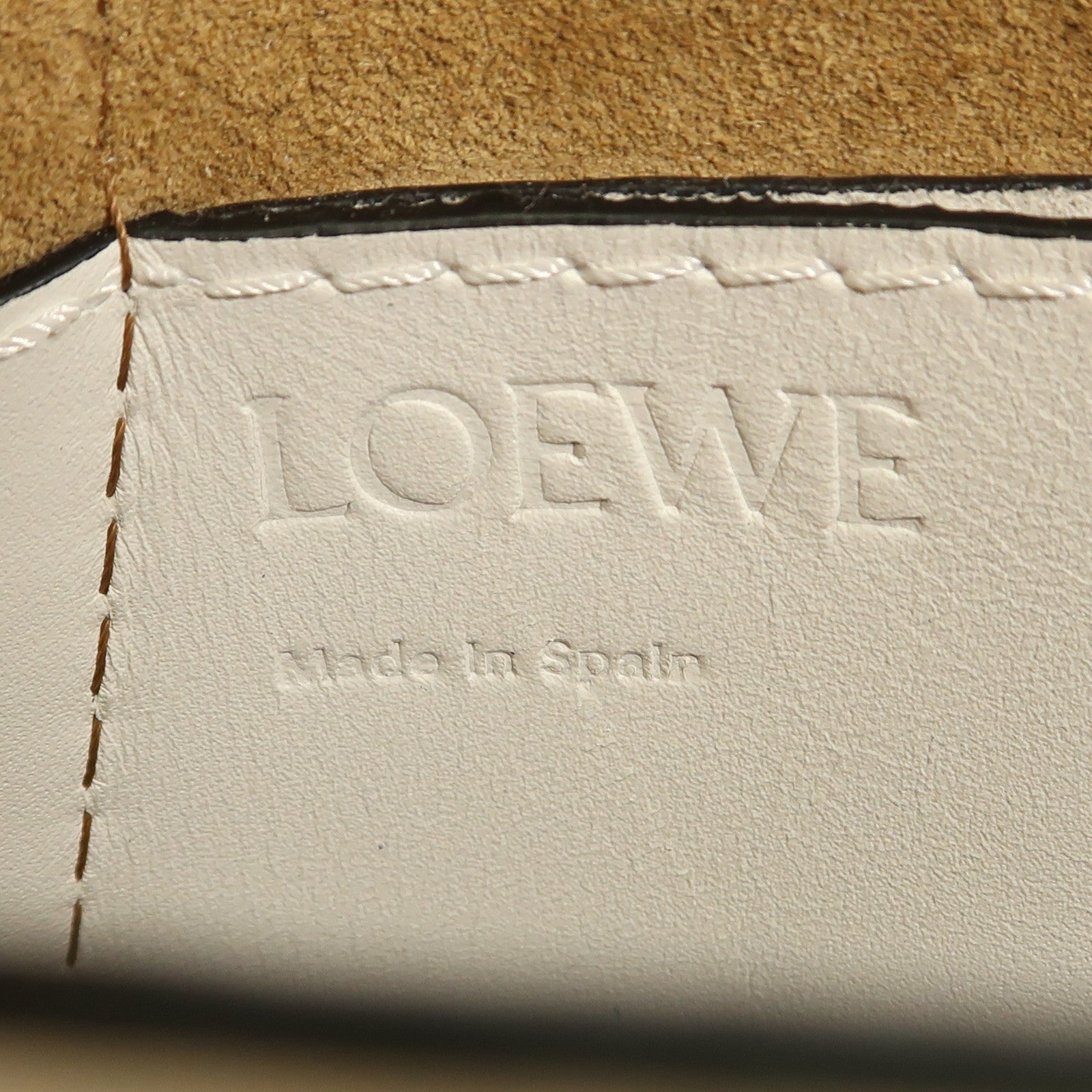 LOEWE 牛皮皮革Bamboo Bucket手挽肩背兩用袋