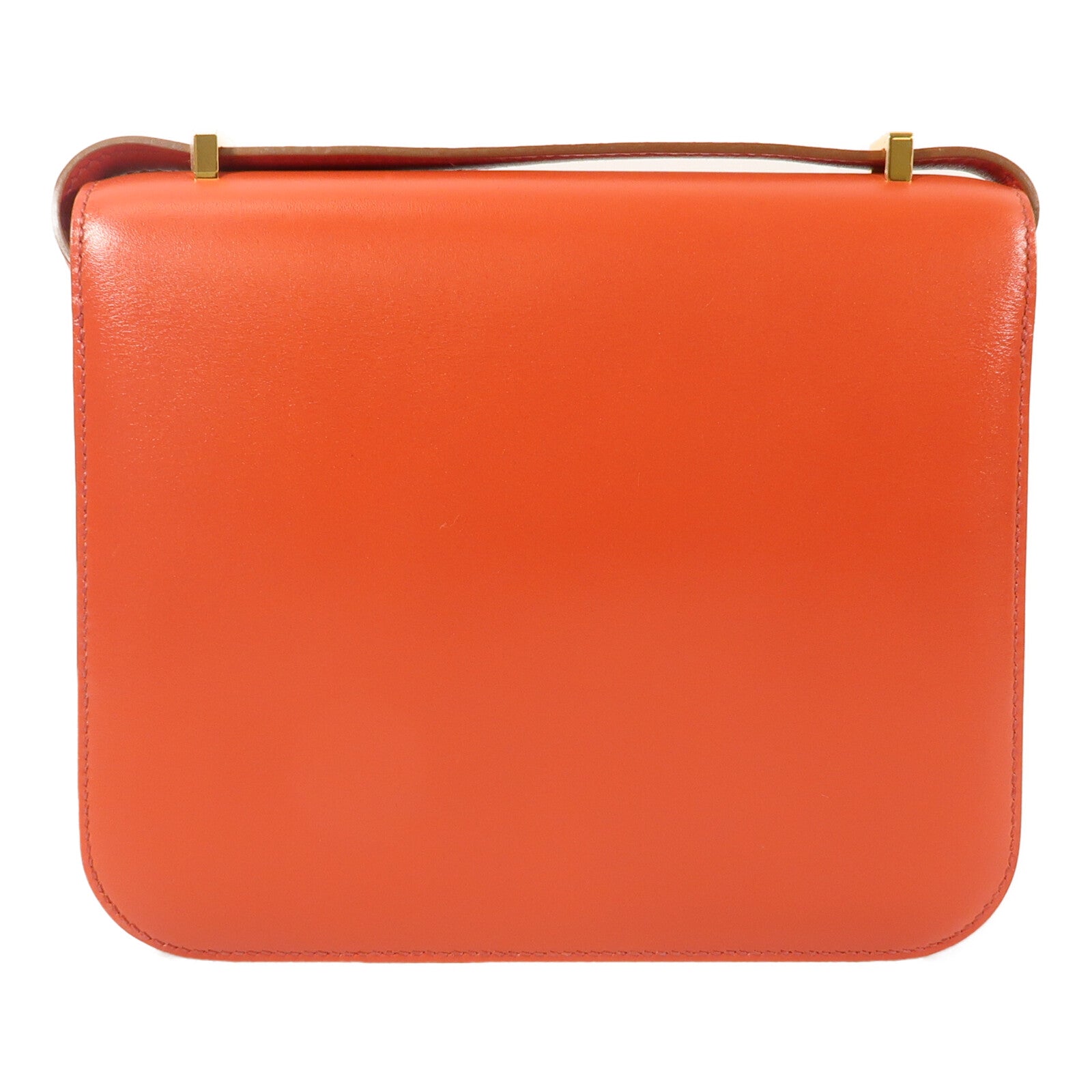 HERMES Tadelakt皮革Constance Mini肩背袋Sanguine