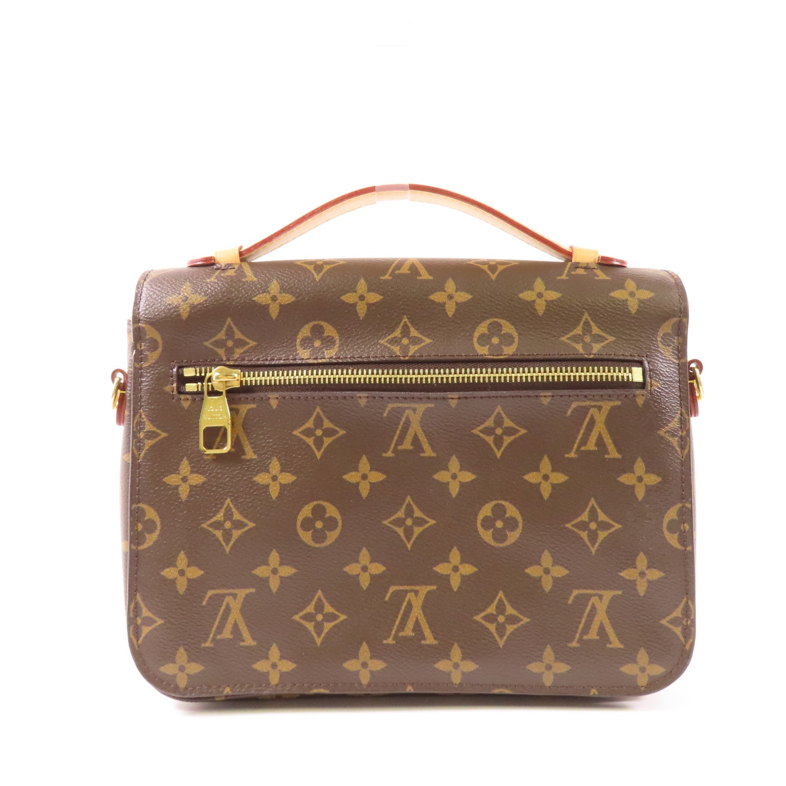 LOUIS VUITTON LV GHW Pochette Metis MM 2 Way Bag M44875 Monogram Brown